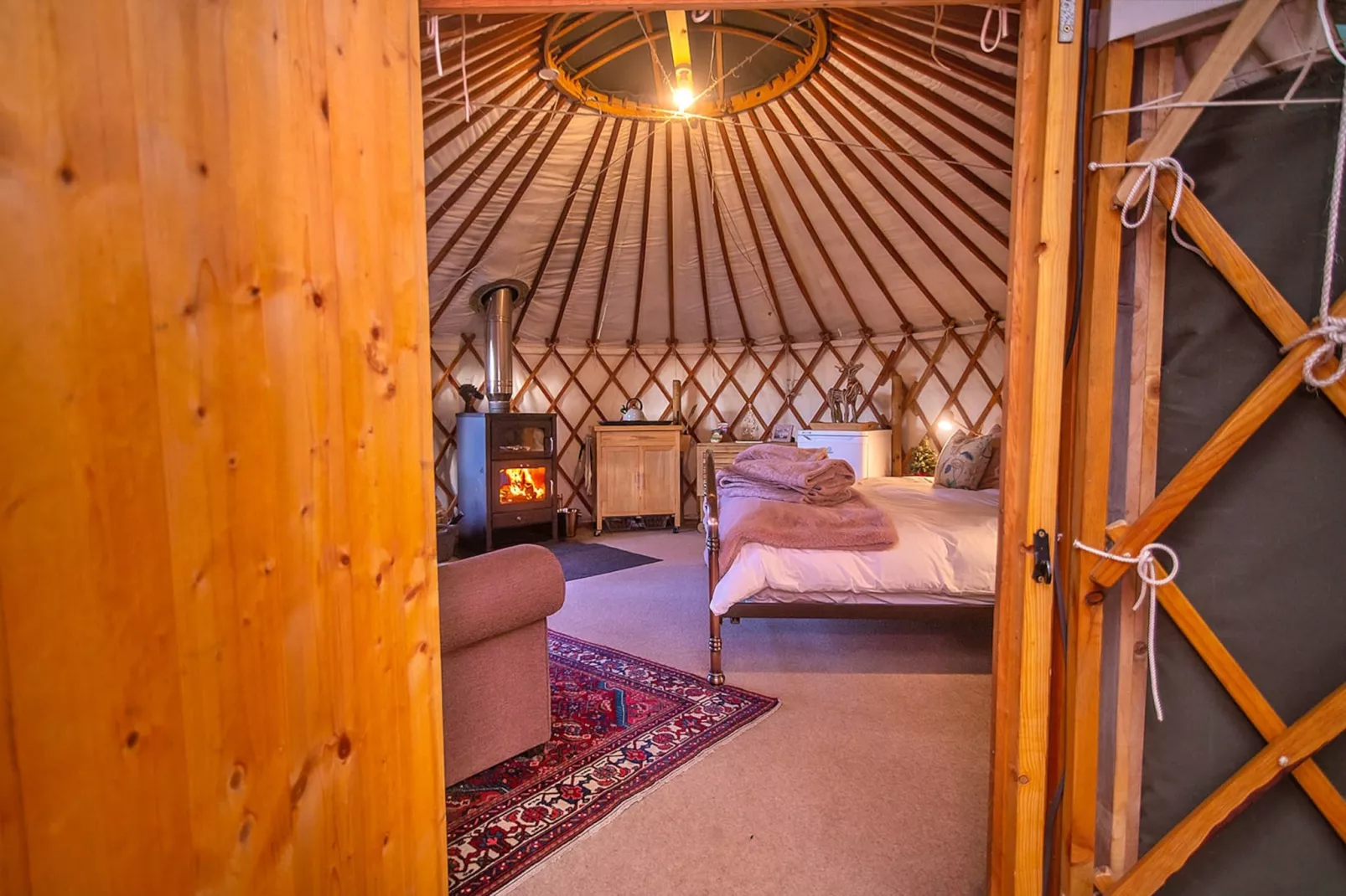 Bramble Yurt-Chambre