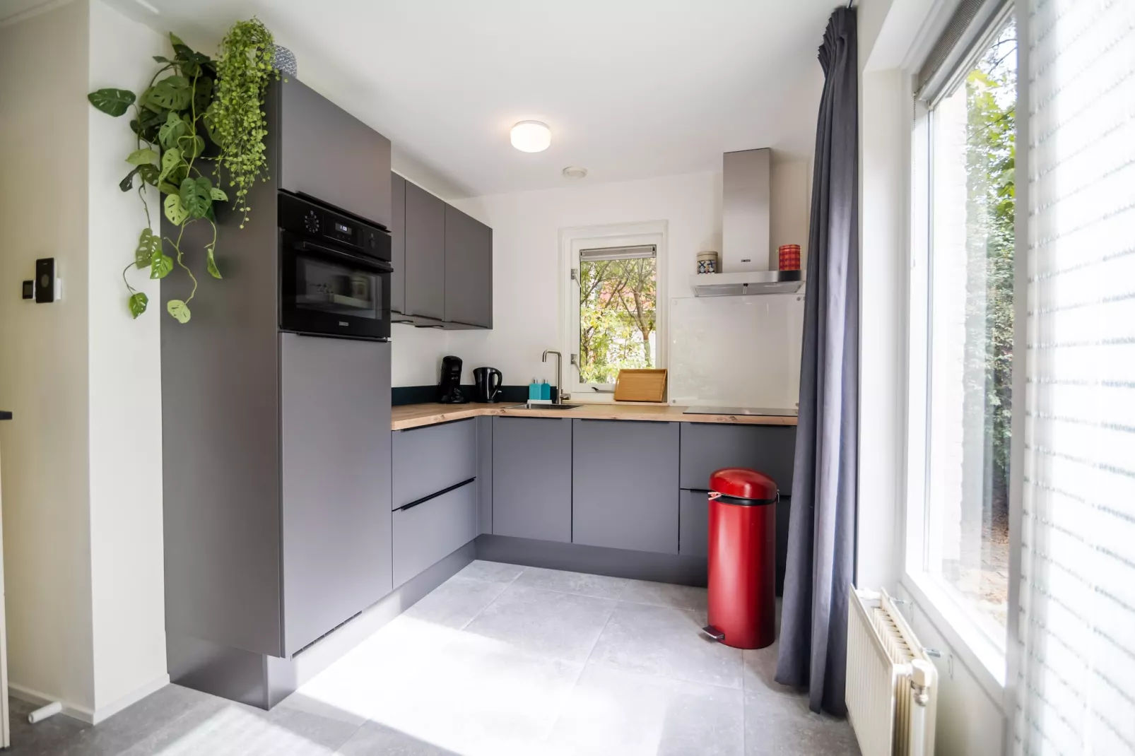 4-persoons stenen bosvilla-Kitchen