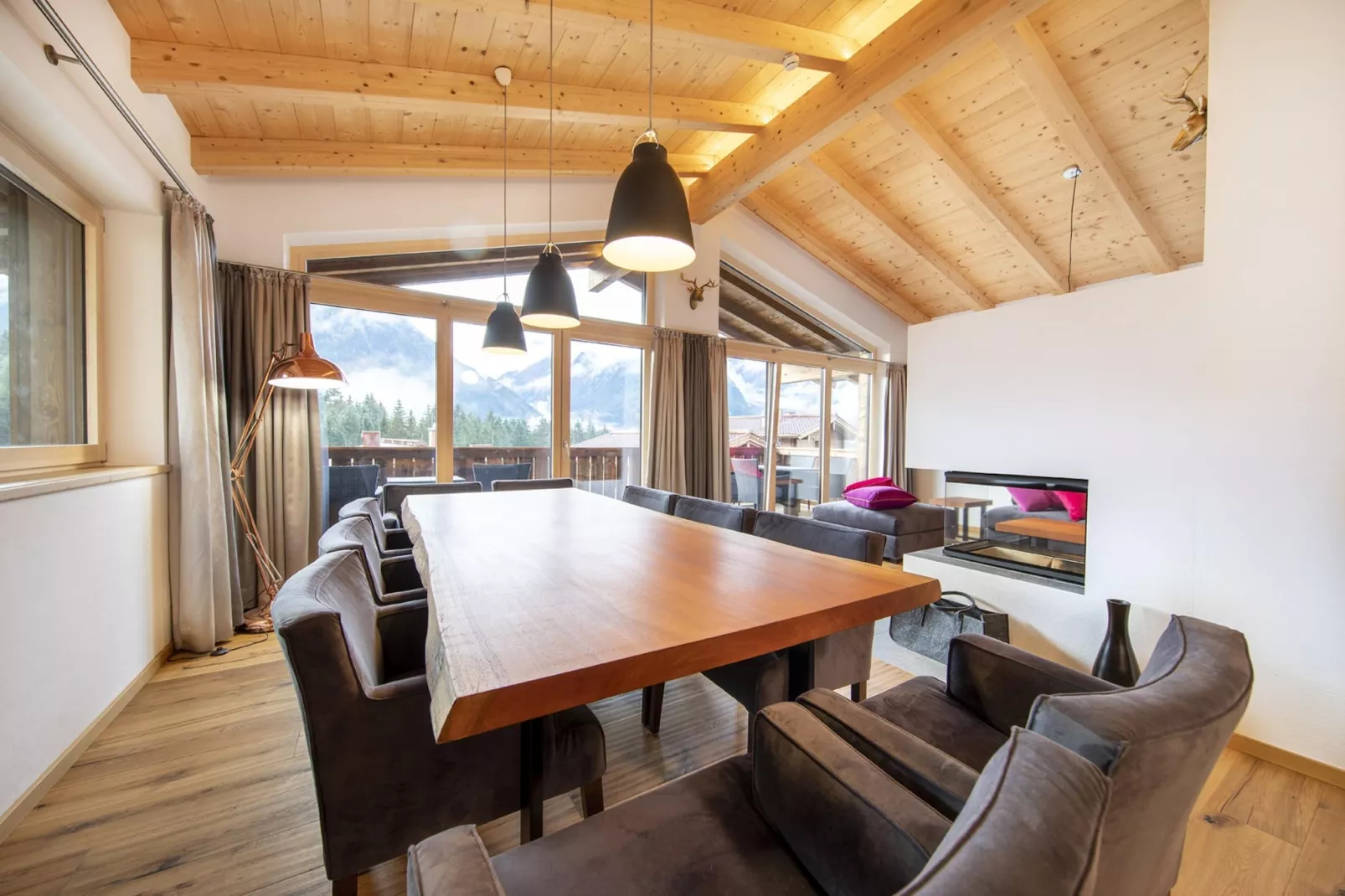 Nationalpark Chalet Löffelspitze-Living room
