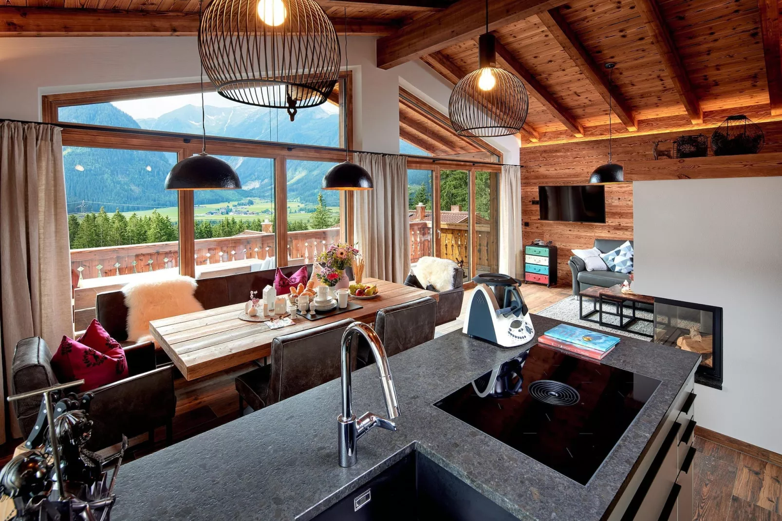 Nationalpark Chalet Gamsspitze-Kitchen