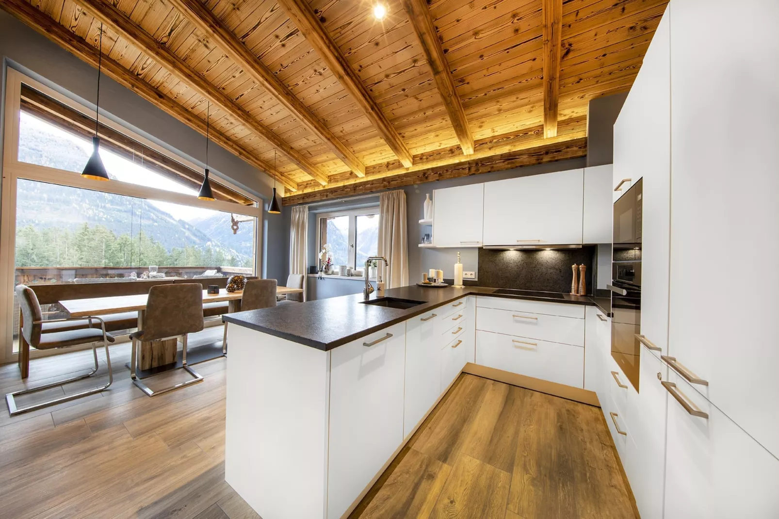 Nationalpark Chalet Törlspitze-Kitchen