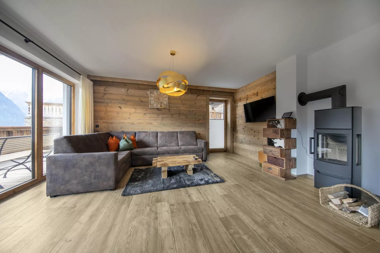 Nationalpark Chalet Grosser Happ-Living room