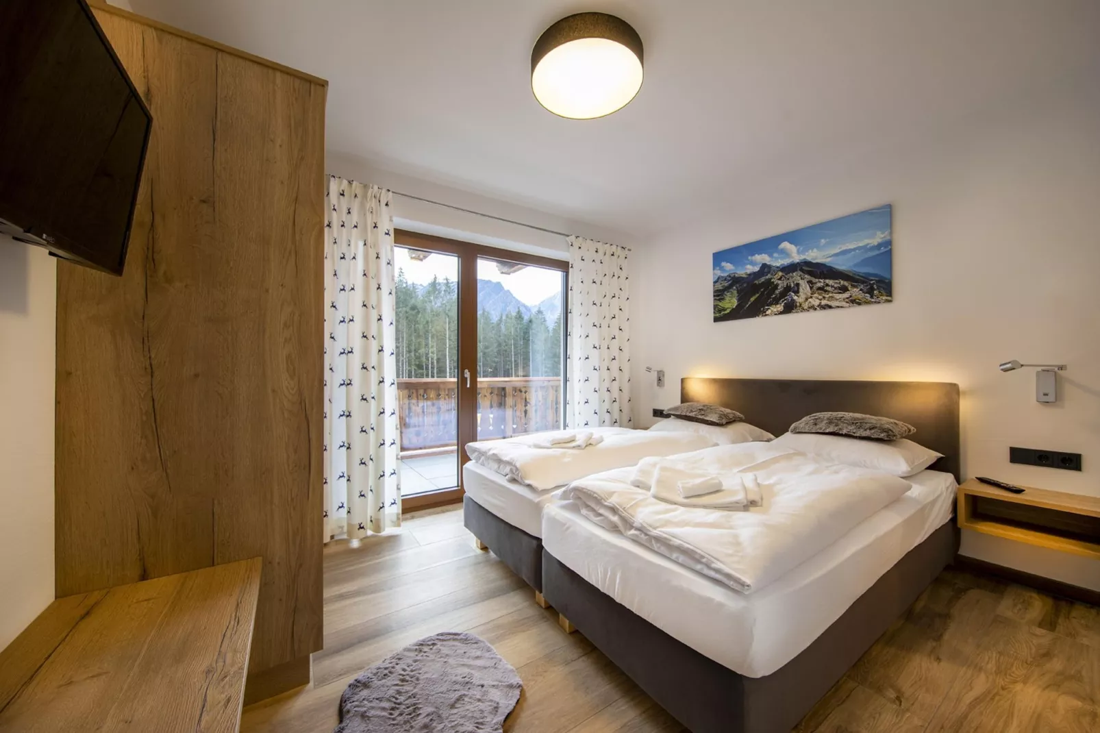Nationalpark Chalet Bachmayrspitze-Bedroom