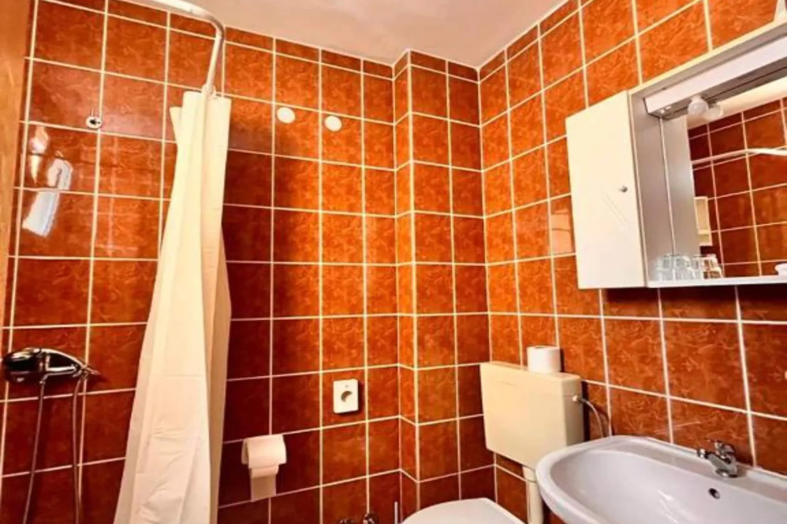 Pansion Tony Pag - Quadruple Room with Balcony 110-Badezimmer