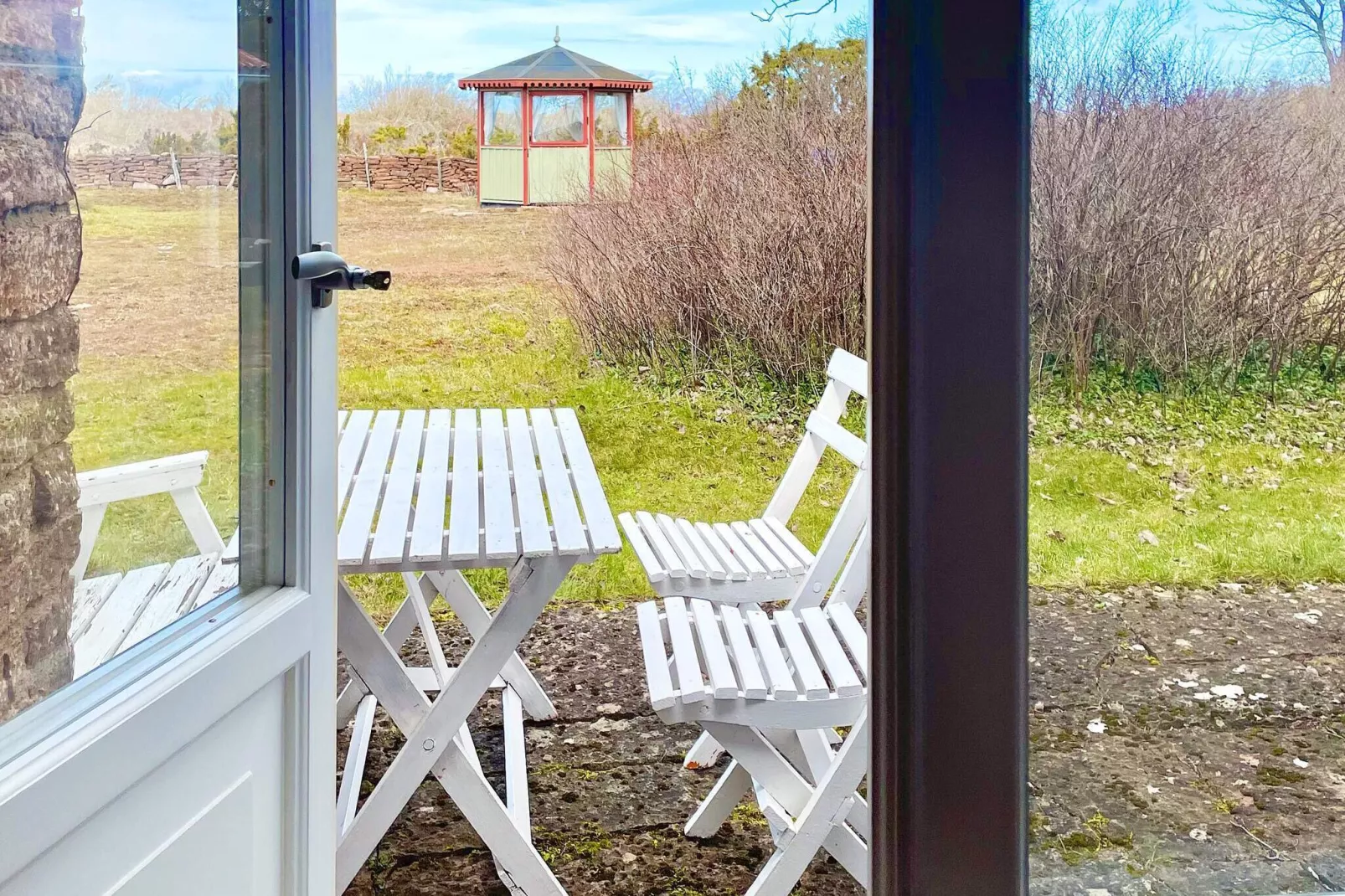 8 Personen Ferienhaus in BORGHOLM-By Traum-Außenbereich
