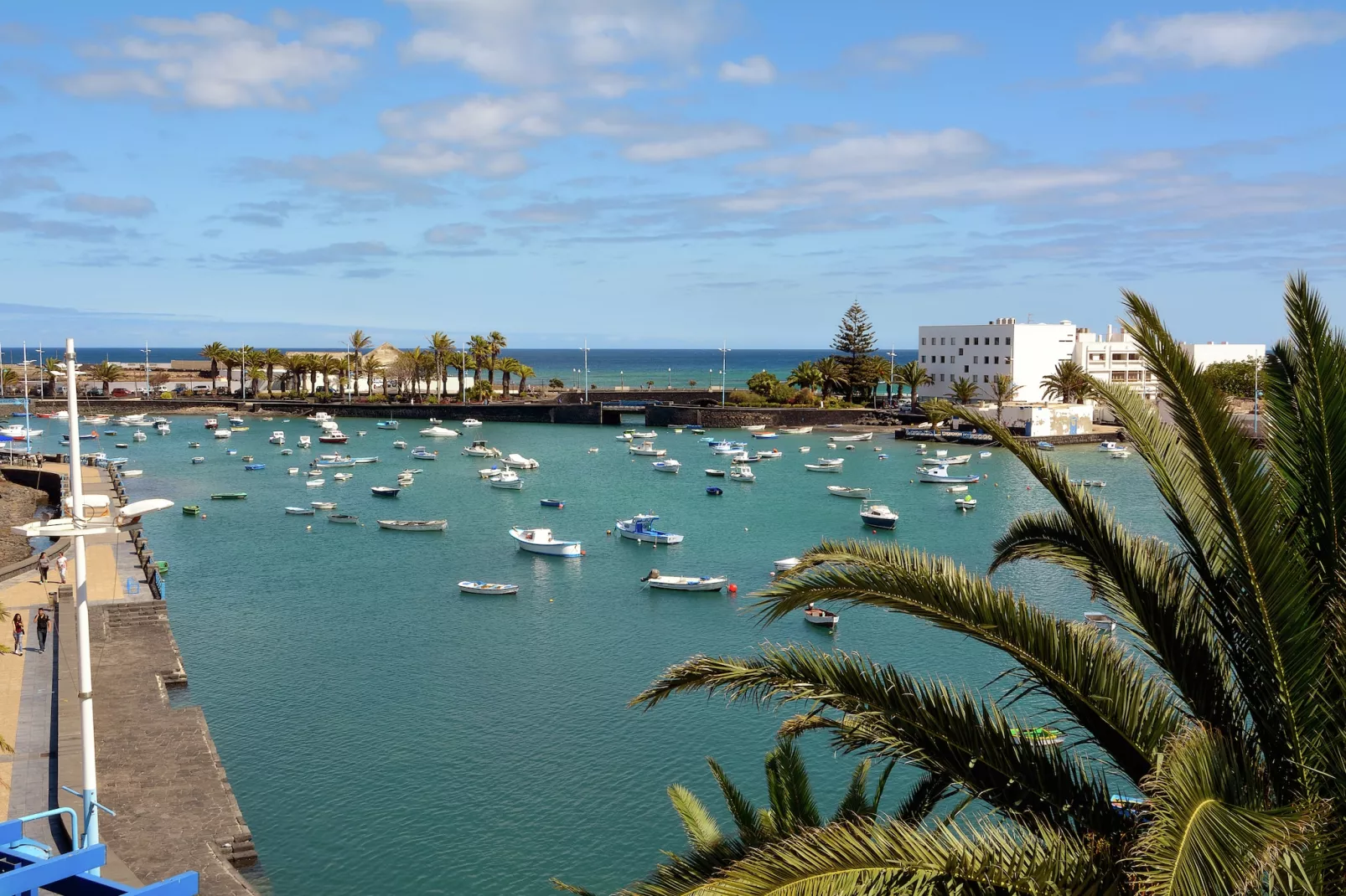 Charco San Gines-View summer