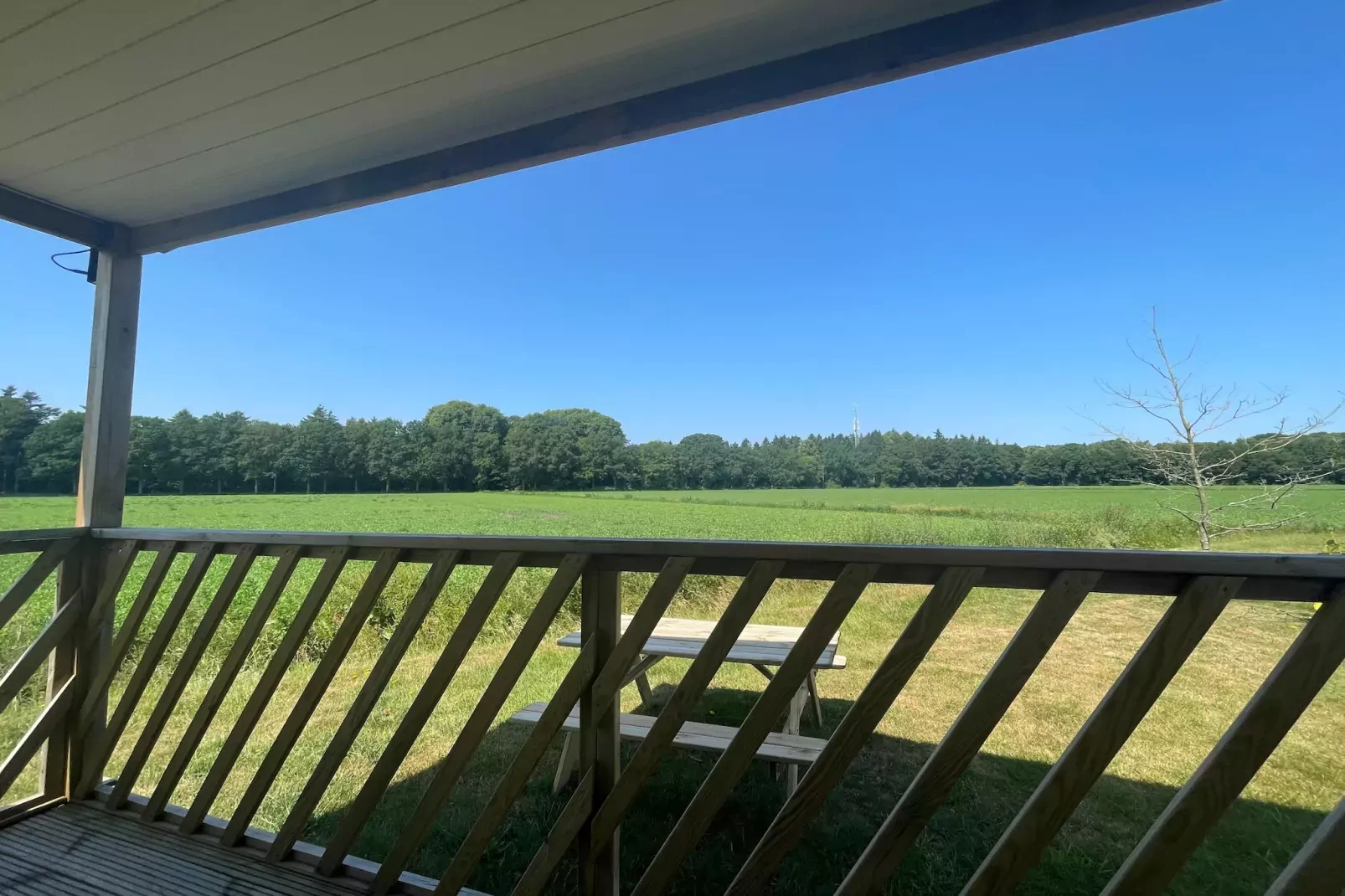 Elperhof Veldlodge-Aussicht Sommer