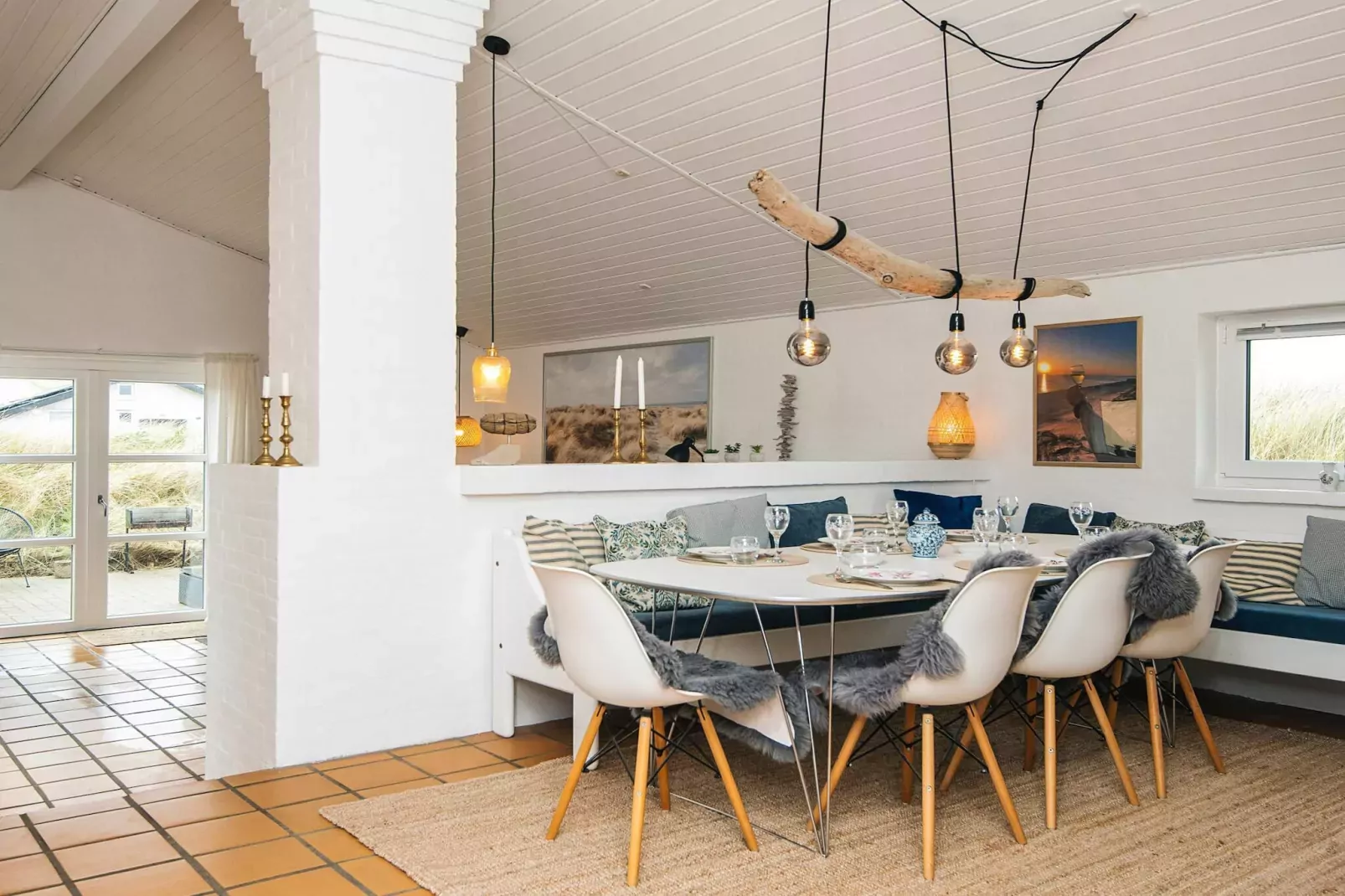 Maison de vacances pour 8 a Hvide Sande-Intérieur