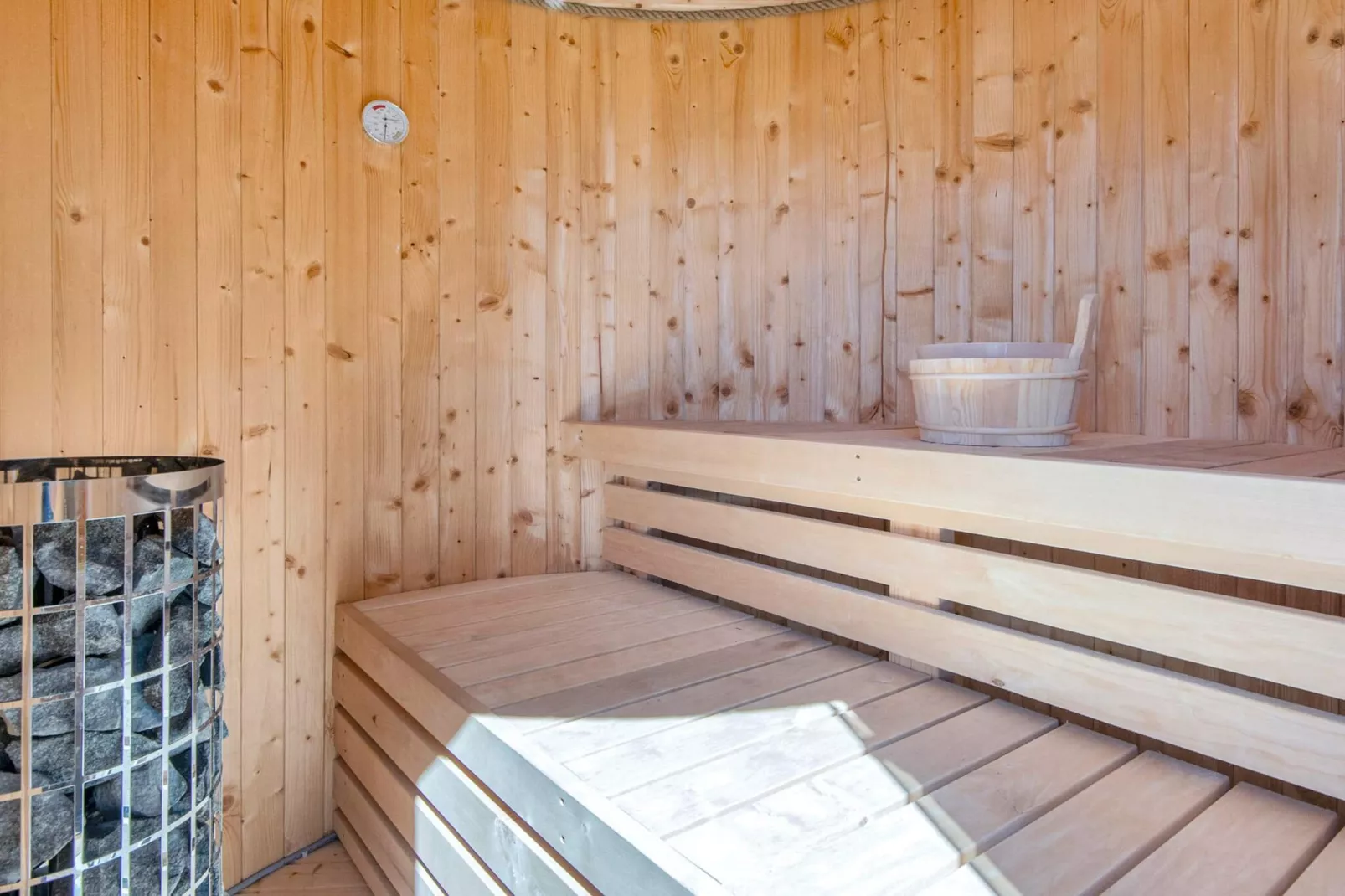 8 person holiday home in Rønde-Sauna