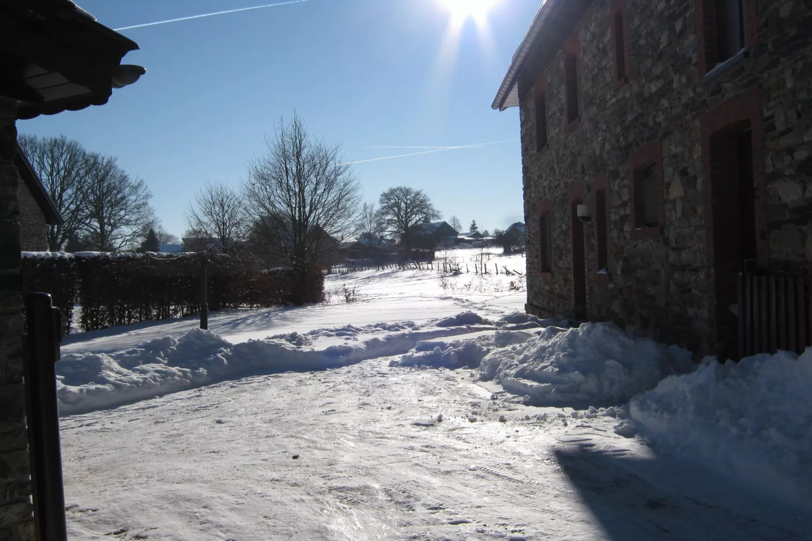 Haus Kohn-Garden winter