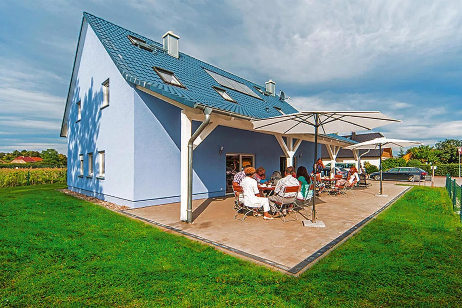 Haus Hyggelig Haus 1 120 qm-Außenbereich Sommer