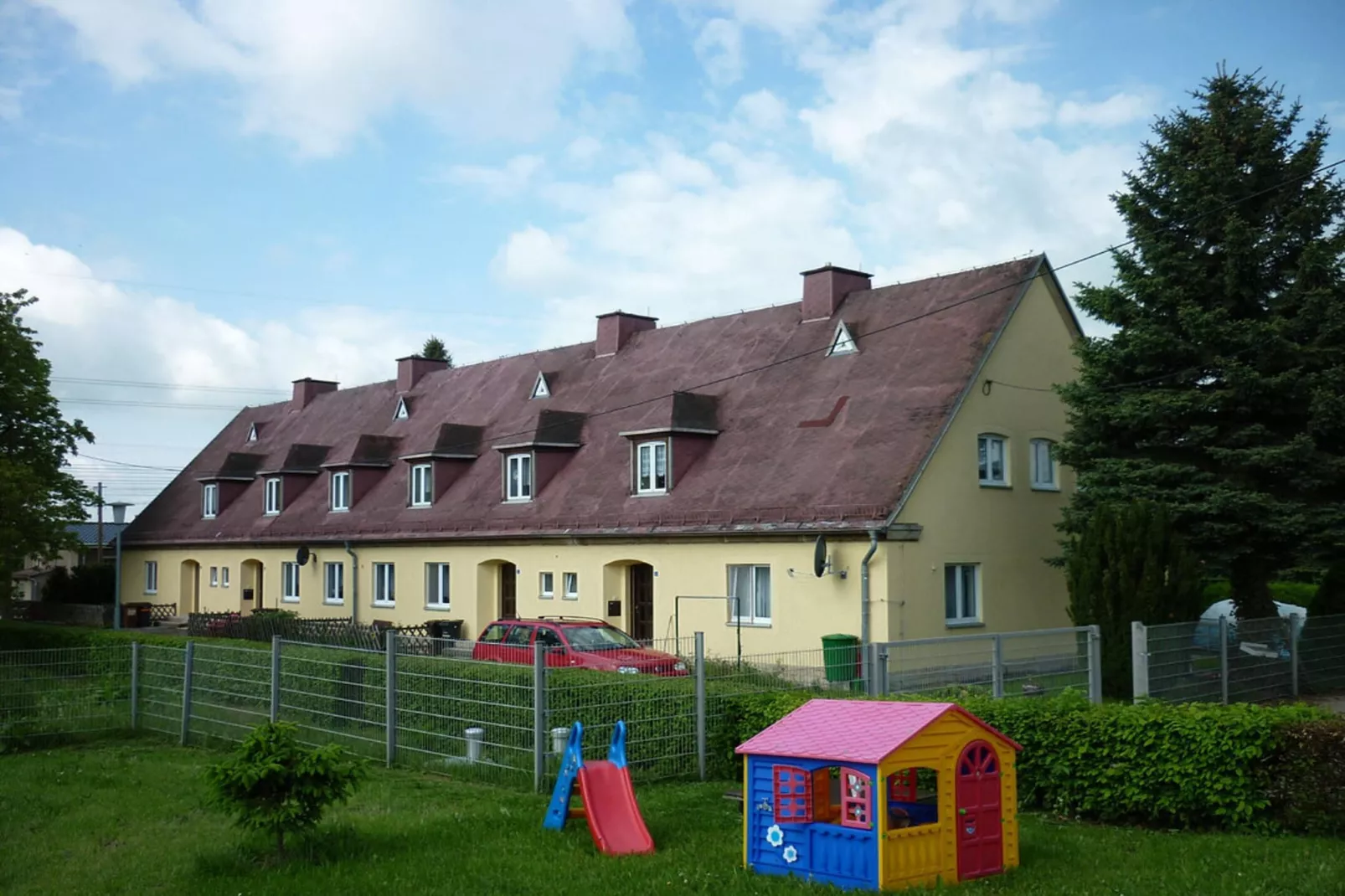 Hirtenhaus-Gebiete Sommer 1 km
