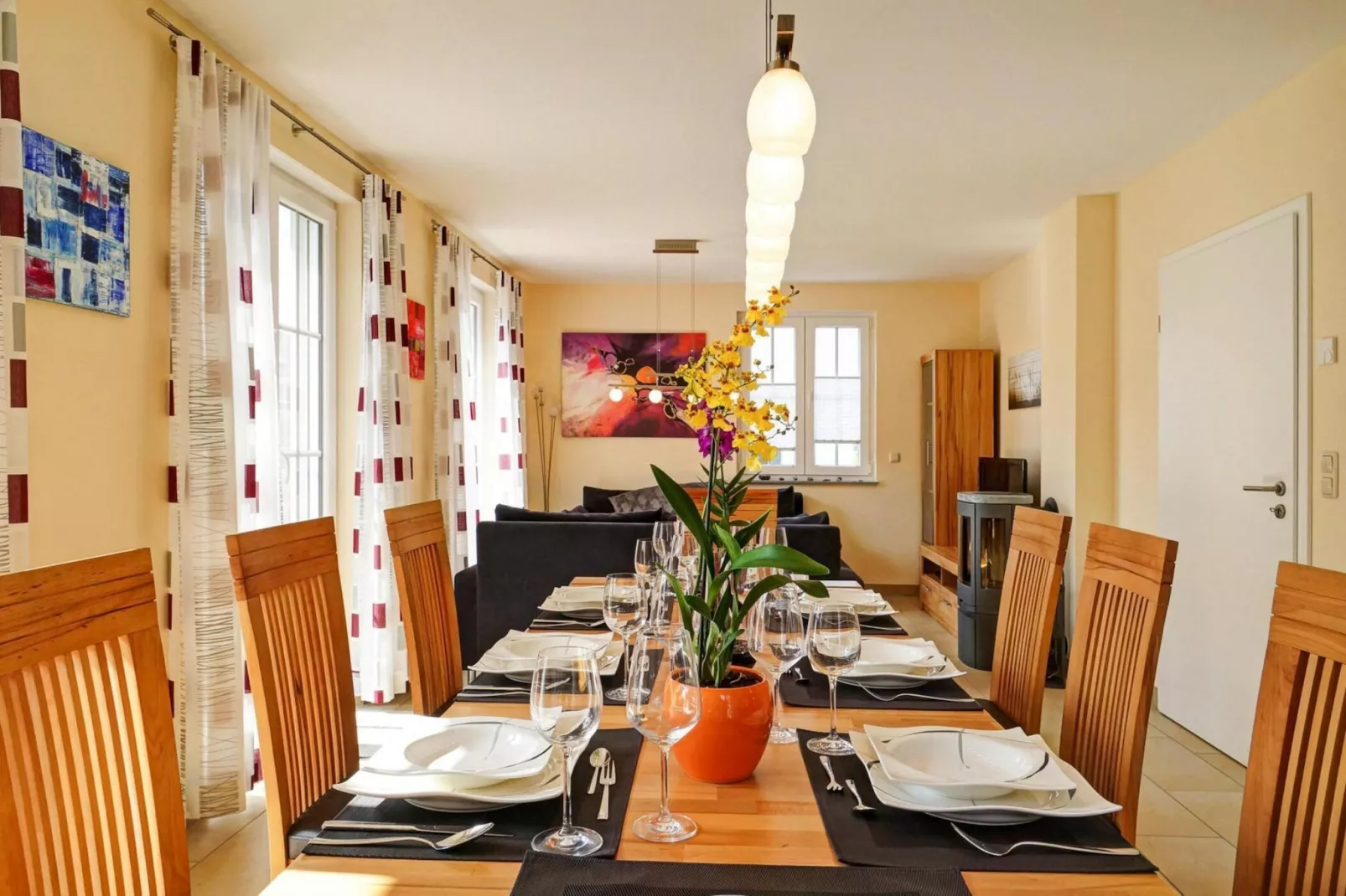 Ferienhaus Nachtigall in Glowe-bis zu 6 Pers-Dining room
