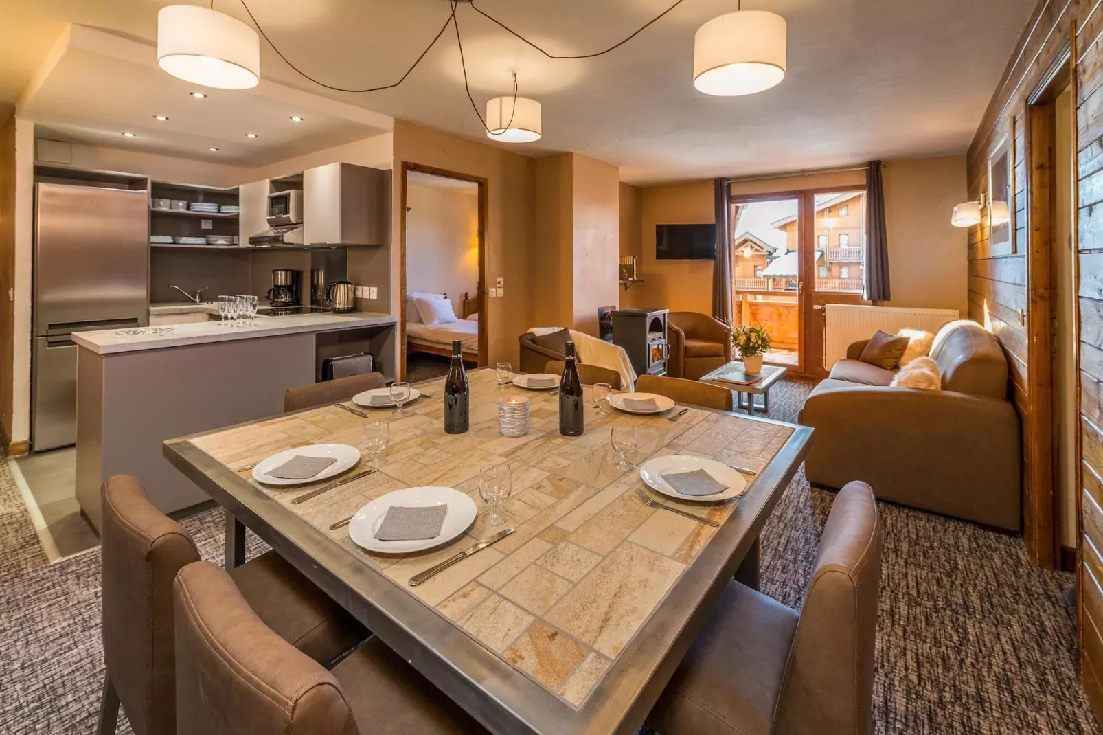 Chalet Altitude Val 2400 6-Cuisine