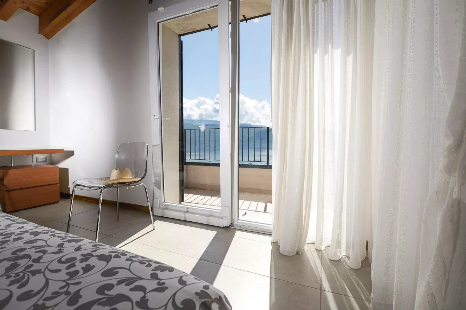 Residence Nautic Resort San Carlo Gargnano-casa san carlo-Schlafzimmer