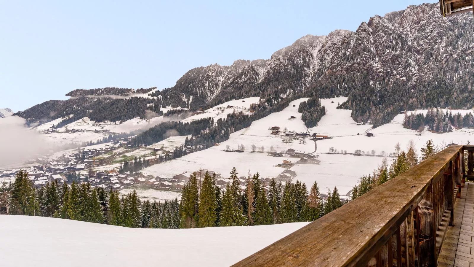 Chalet Mountain View-Vue d'hiver