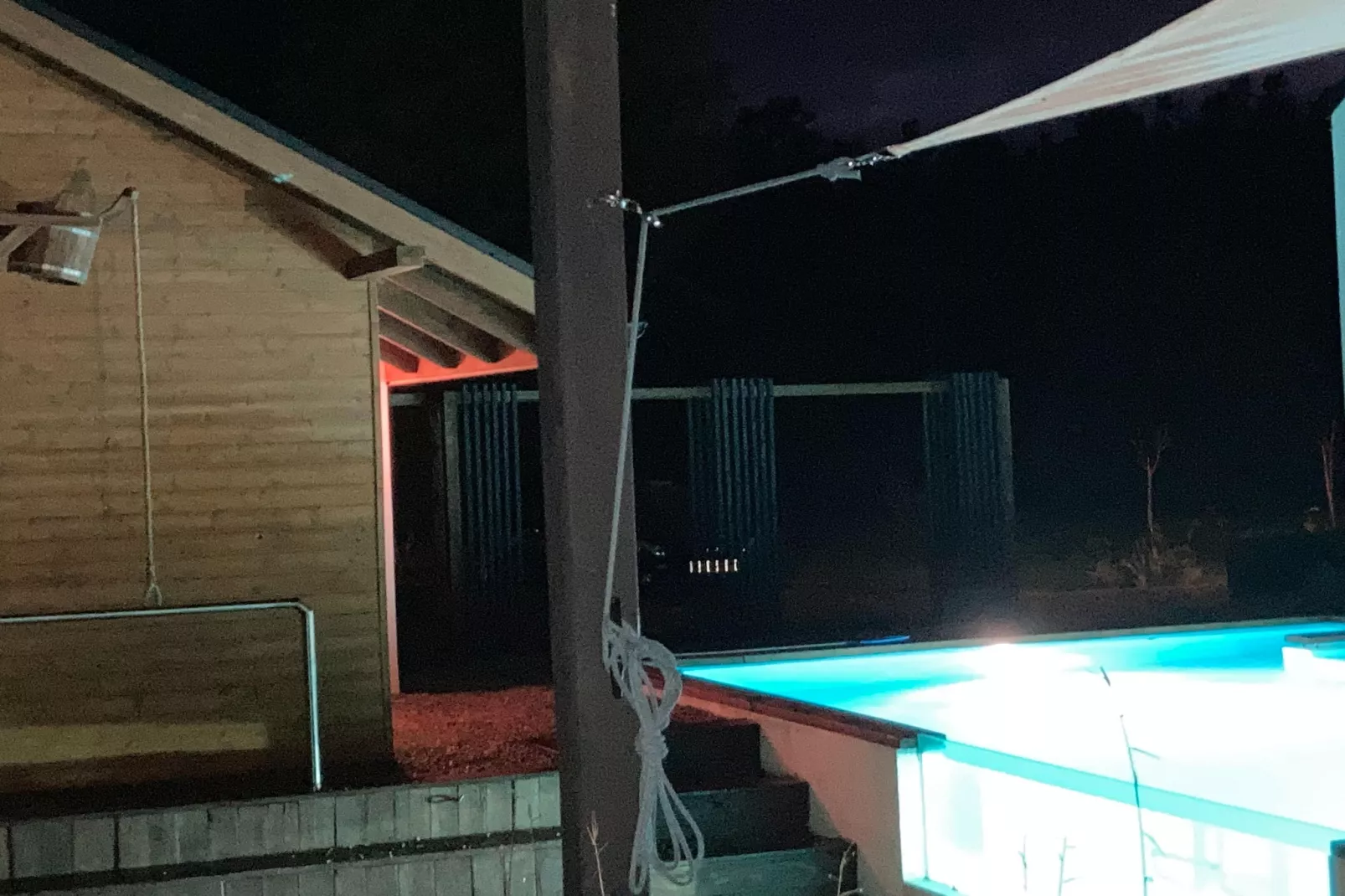 Dom wakacyjny z basenem w Swinoujsciu-Terrassenbalkon