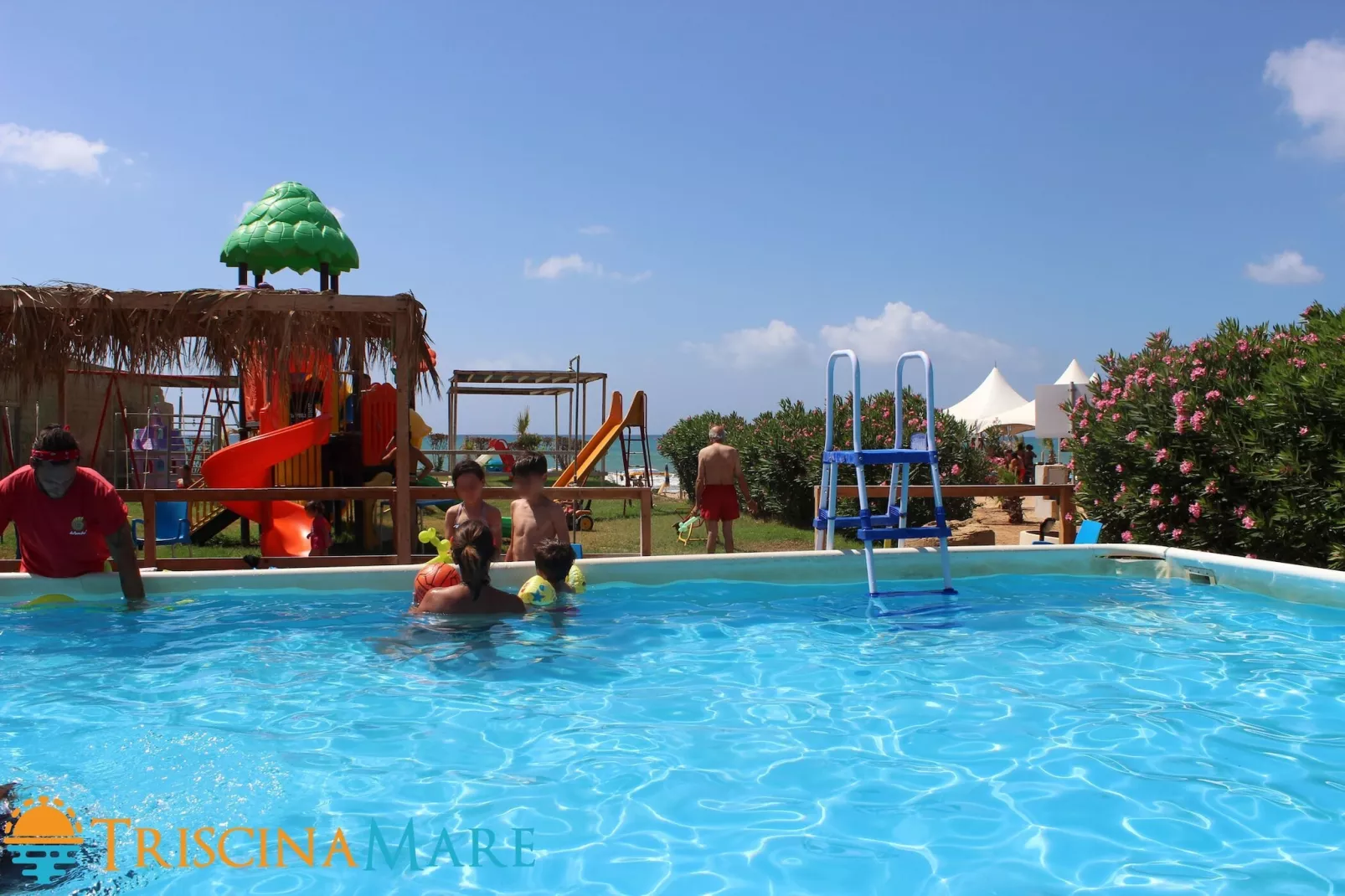 Residence Triscina Mare - Monolocale 2 vista mare frontale-Pool