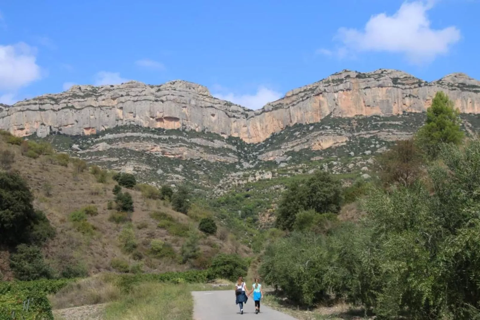 La Llosa Ponent-Gebiete Sommer 20 km