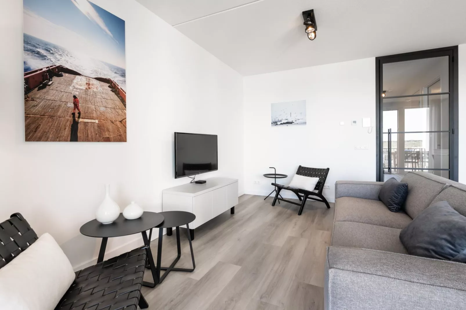 Harbour Loft 1E Résidence Marina havenzicht-Living room