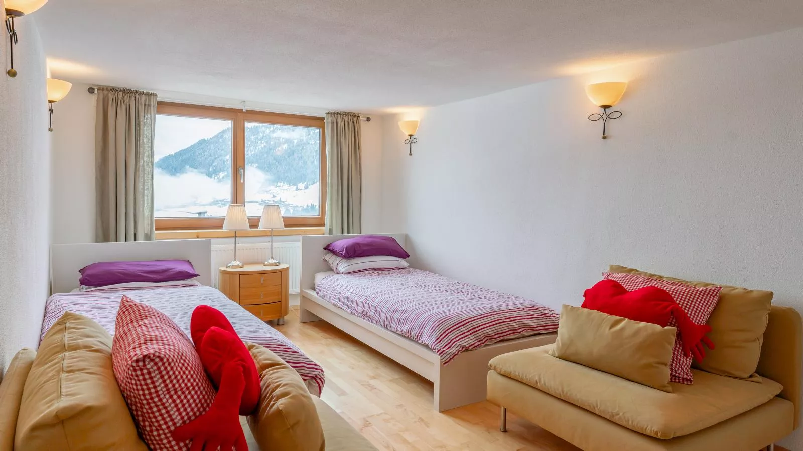 Chalet Mountain View-Chambre