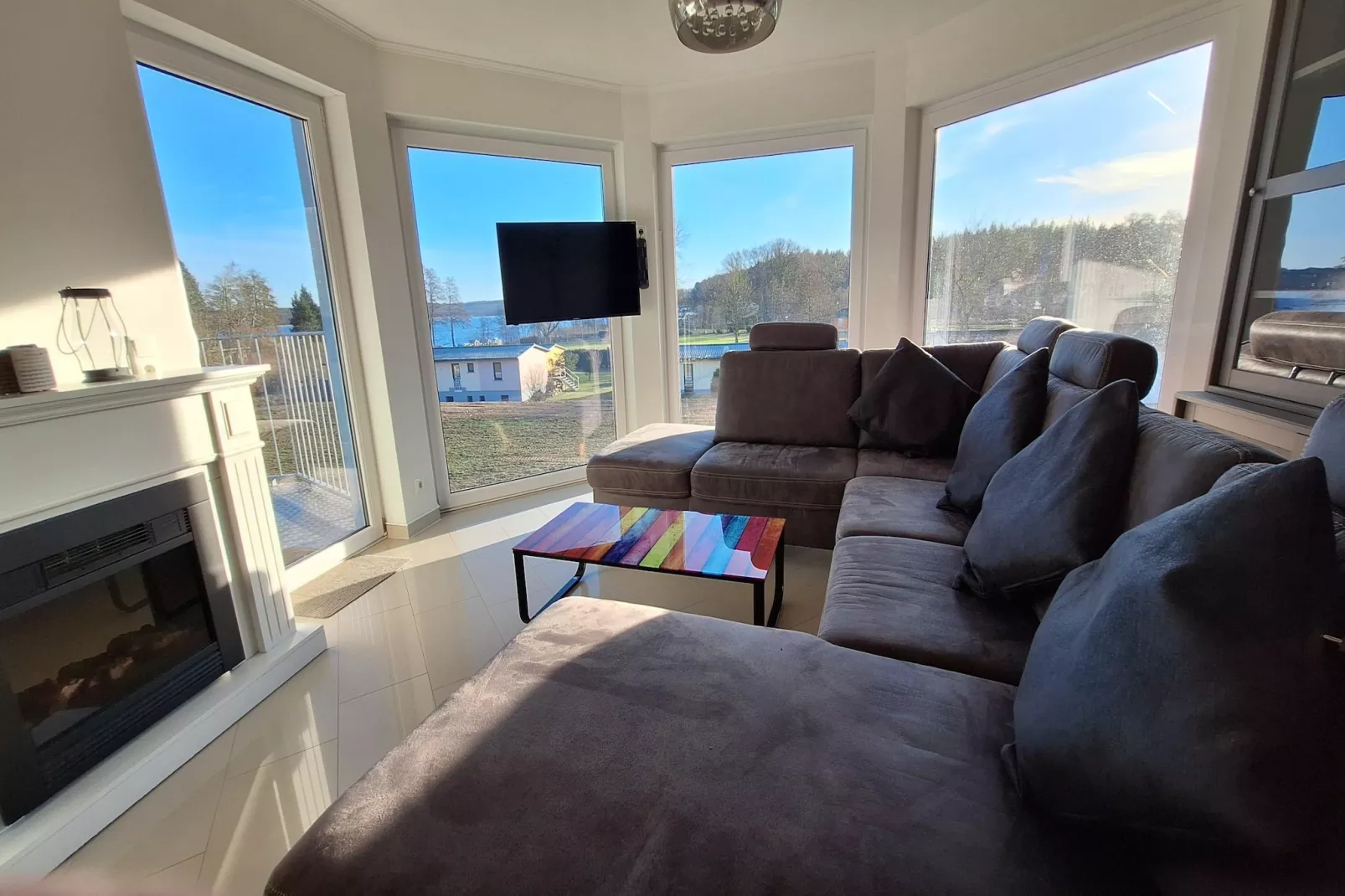 Ferienwohnung Seeblick-Living room