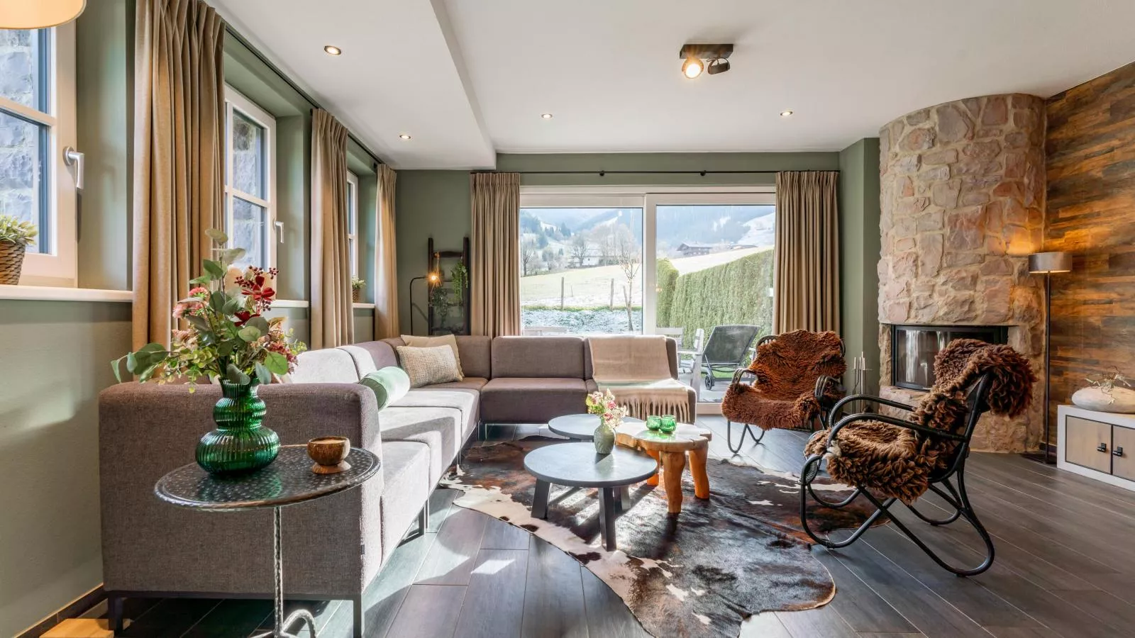 Chalet Schneelöwe S-Living room