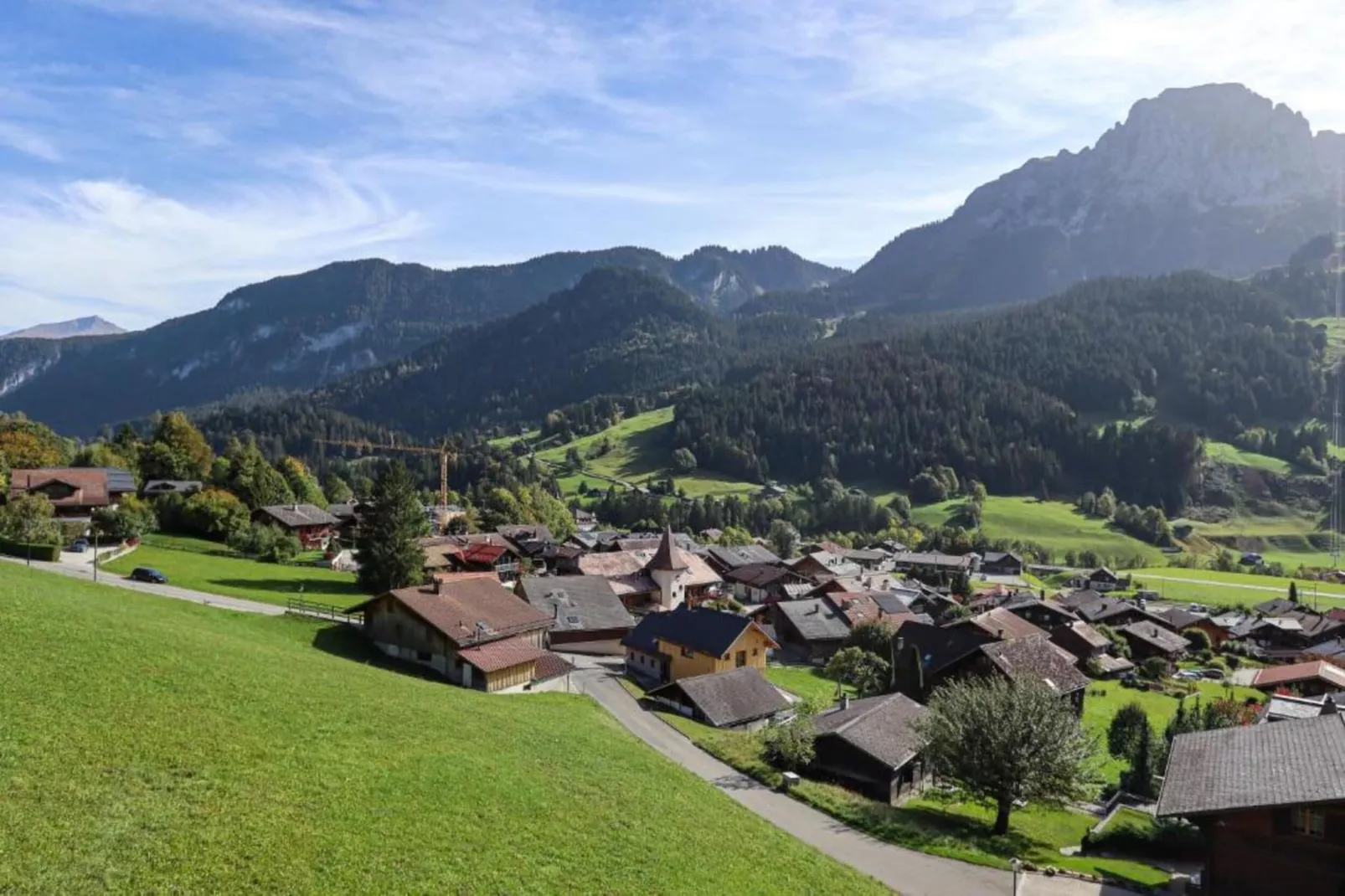 Beautiful Alpine Luxury Flat in Rougemont-Areas summer 20km