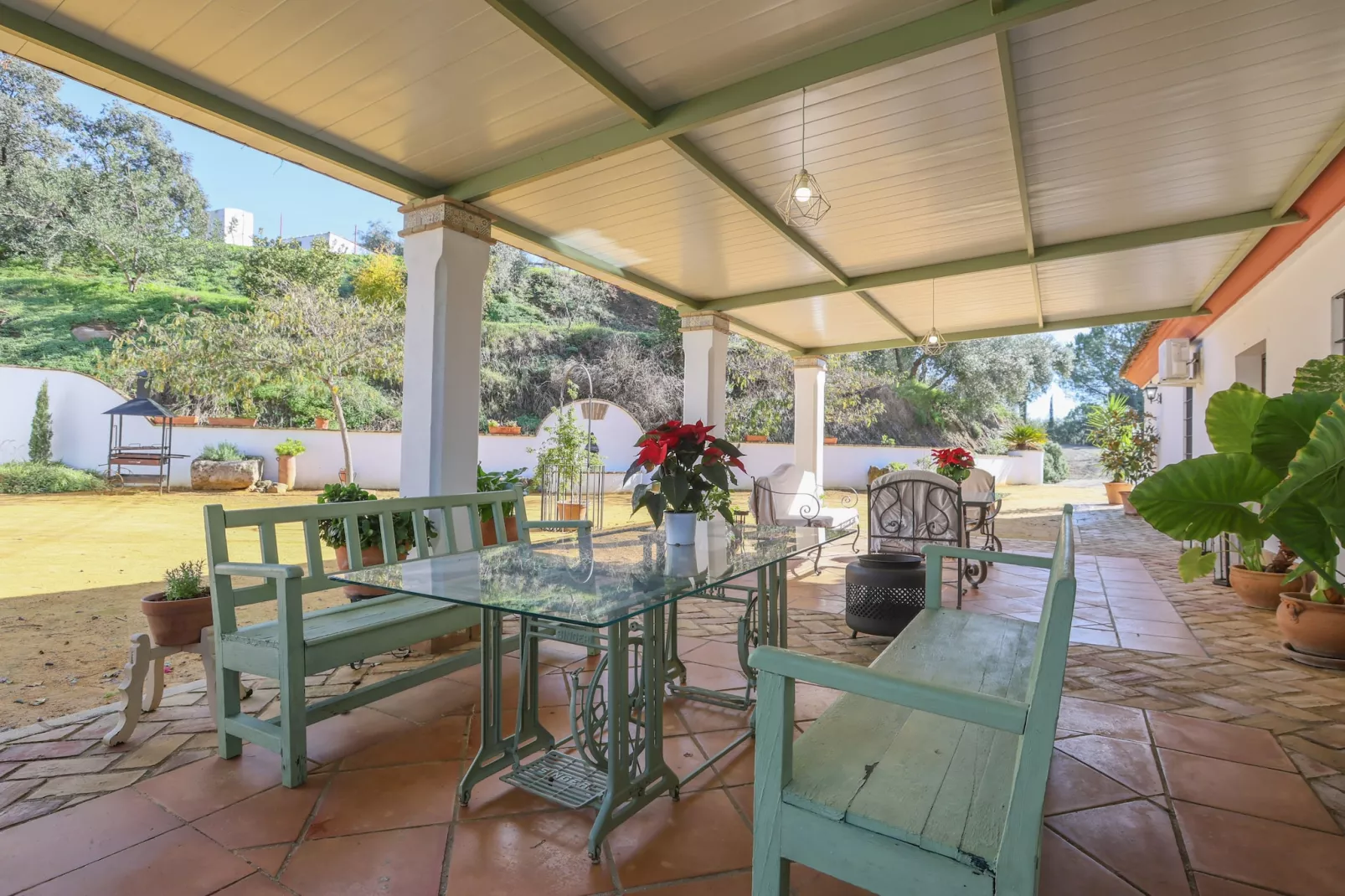 Casa Rural Los Menestrales-Terrace balcony