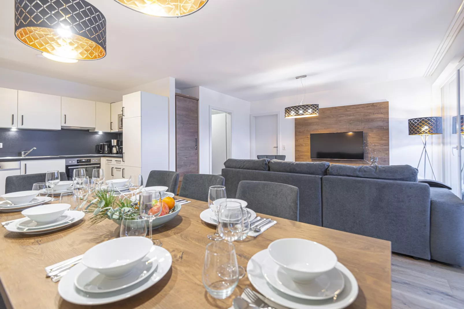 HB3CP Haus Bergblick-Kitchen