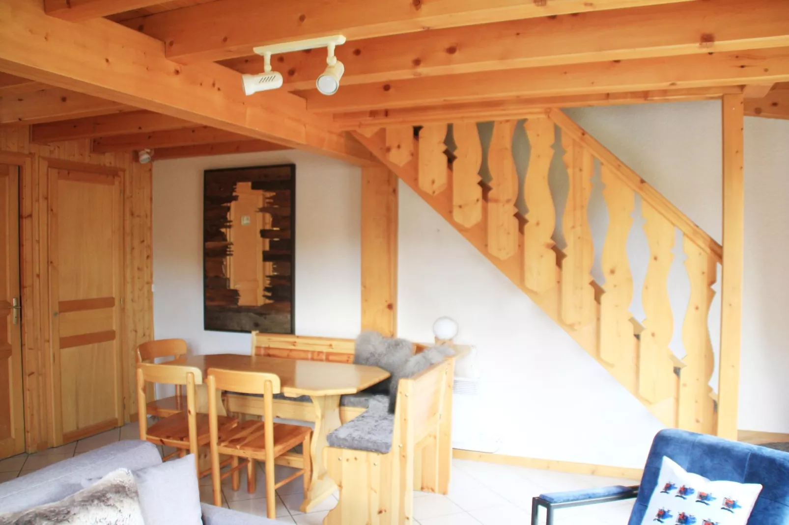 Chalet Ecureuil ECR CHARMING & NATURE 5 Pers.-Wohnzimmer