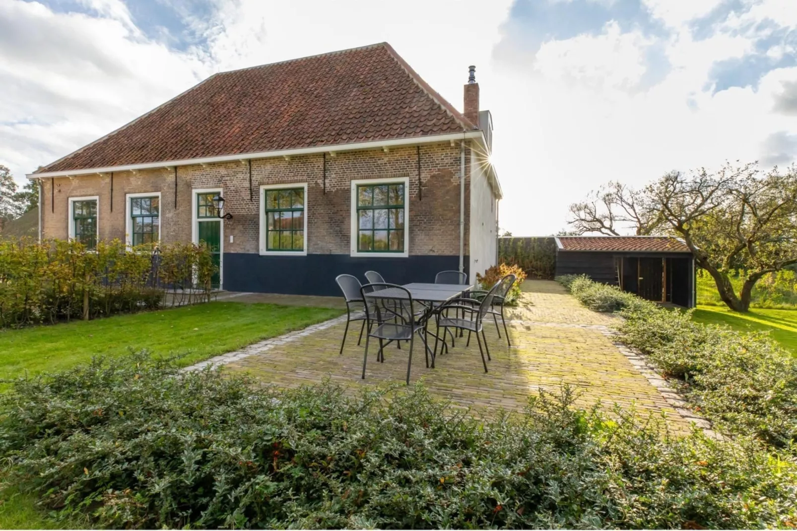 Vakantiehuis 'Boerderij Molenhof' - Stationsweg 5  Heinkenszand-Exterior summer