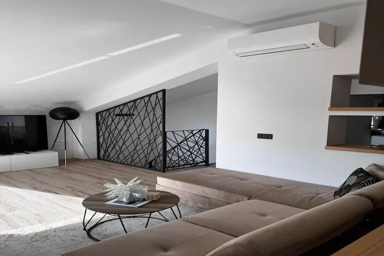 Premium Apartment Seaview-Living room