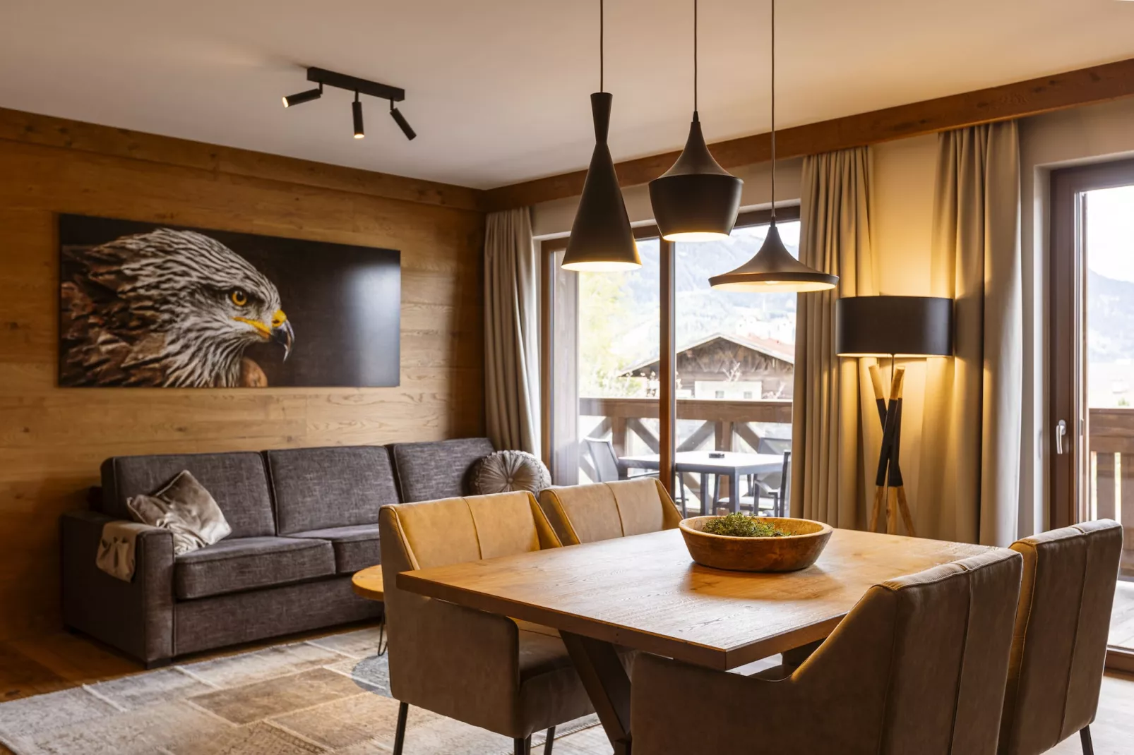 Bergresort Zugspitze Ehrwald 01-Living room