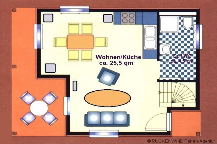 Floating House 2 - Classic / 5 Personen-Exterior summer
