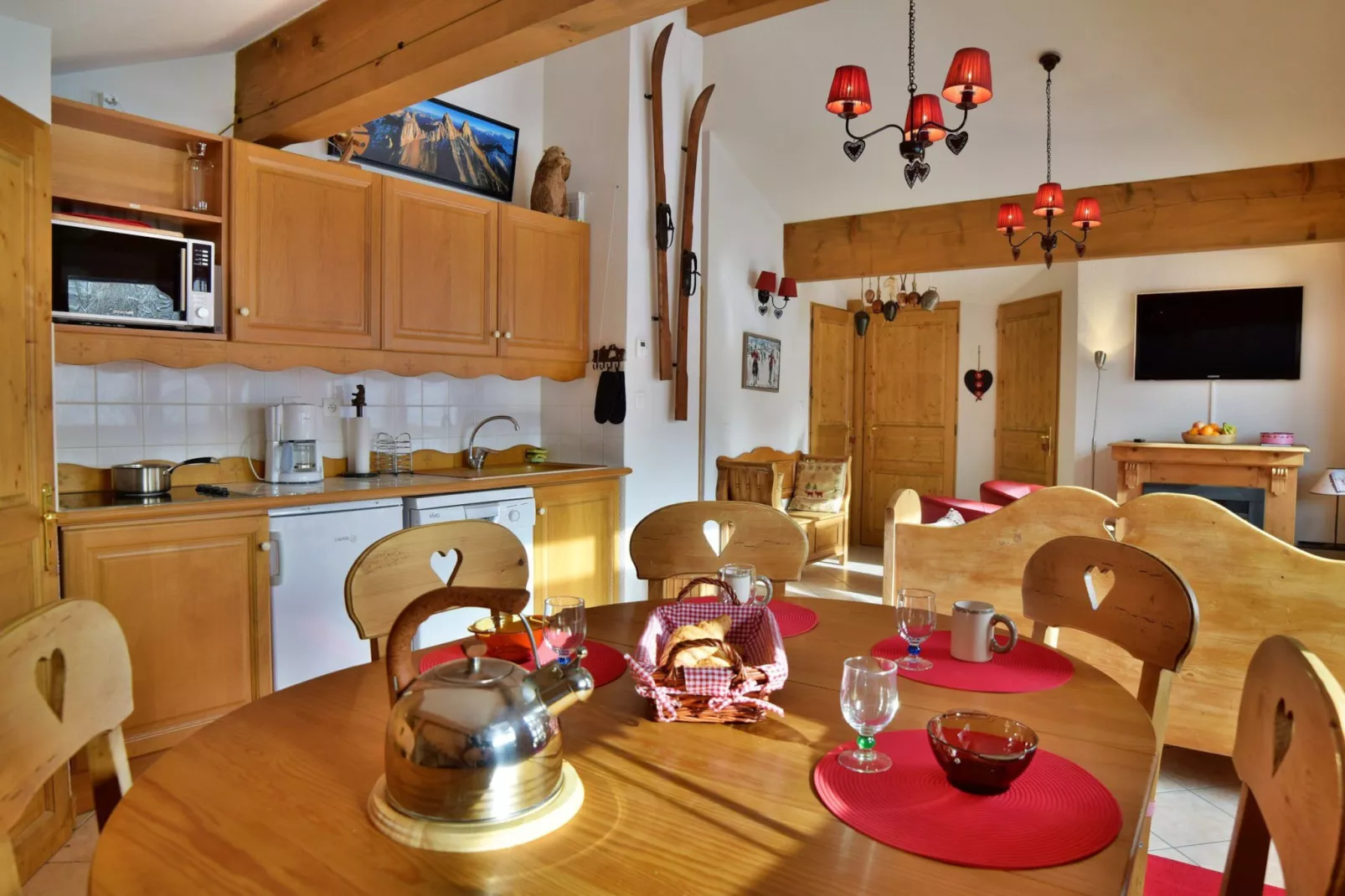 Balcons des Pistes C N°326 - 4P6-Kitchen