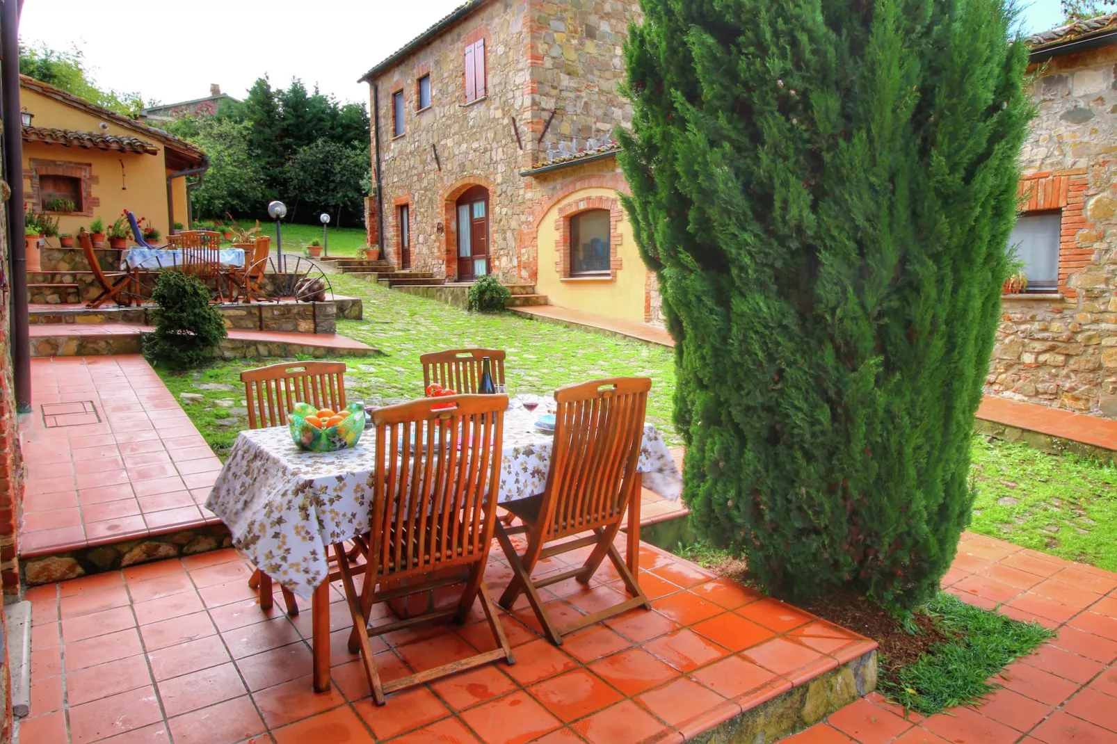 Casa Salcio-Vue d'été