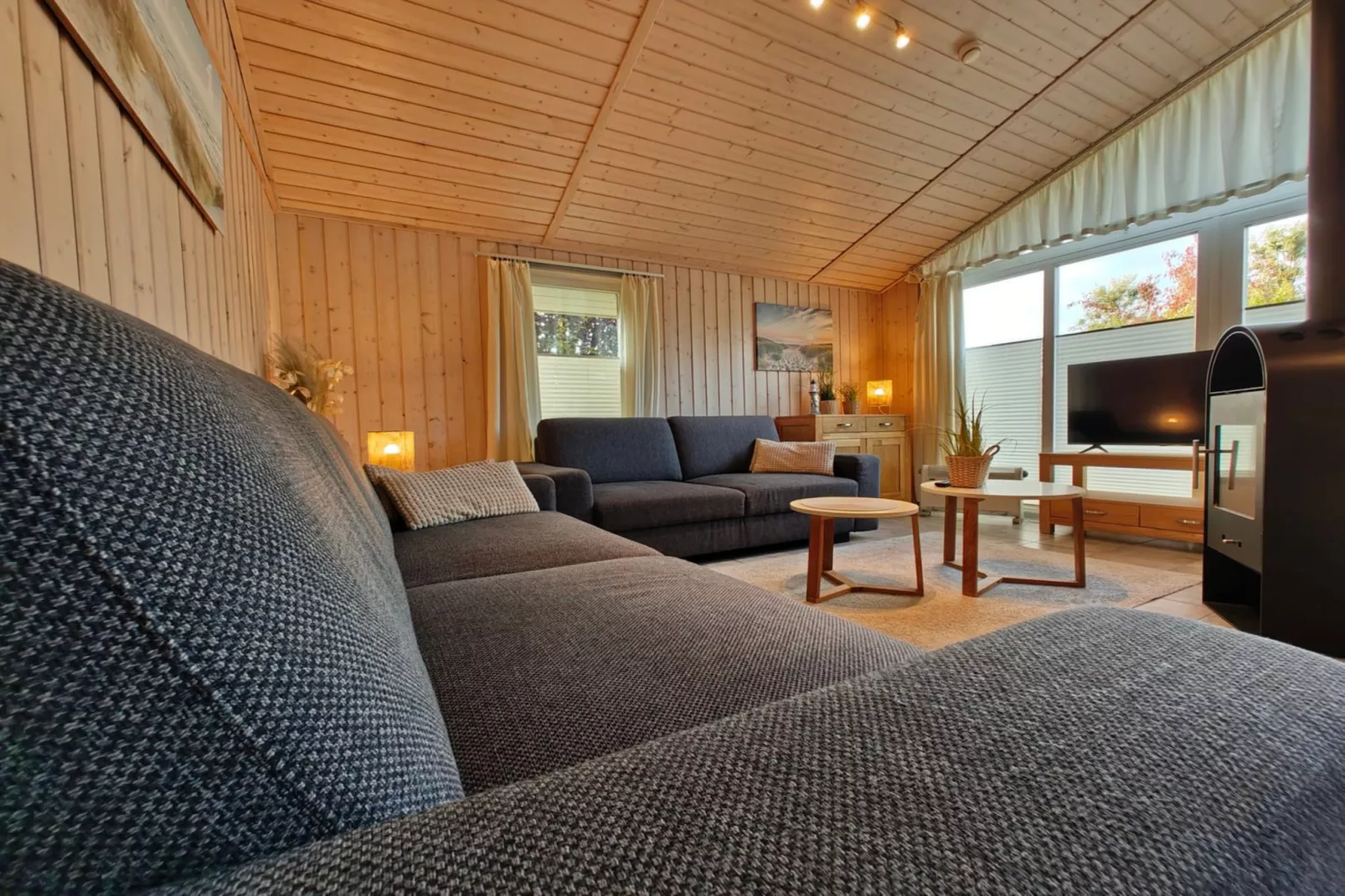 Ferienhaus Seeschwalbe-48-Living room