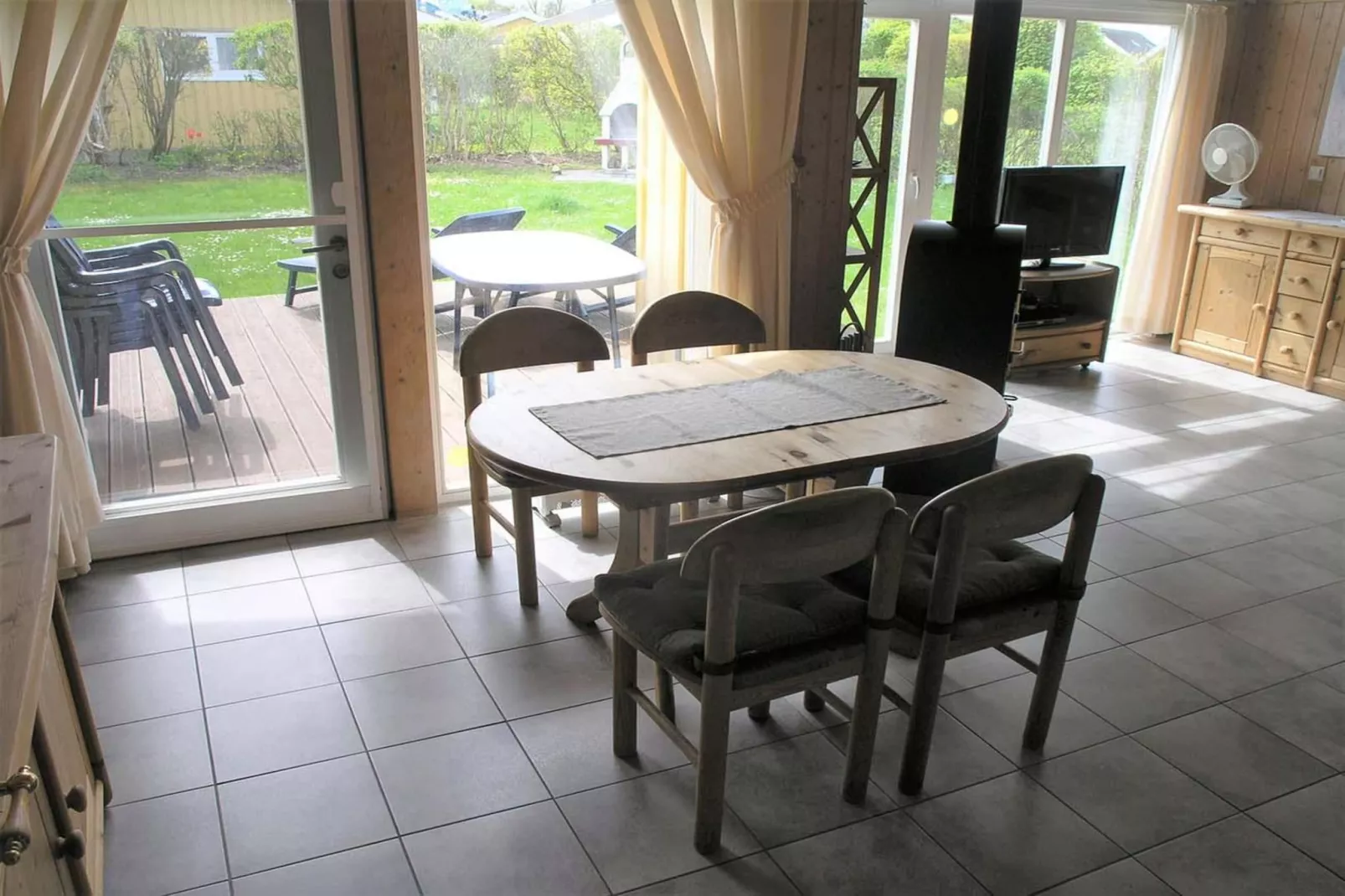 Ferienhaus Seeschwalbe-51-Wohnzimmer
