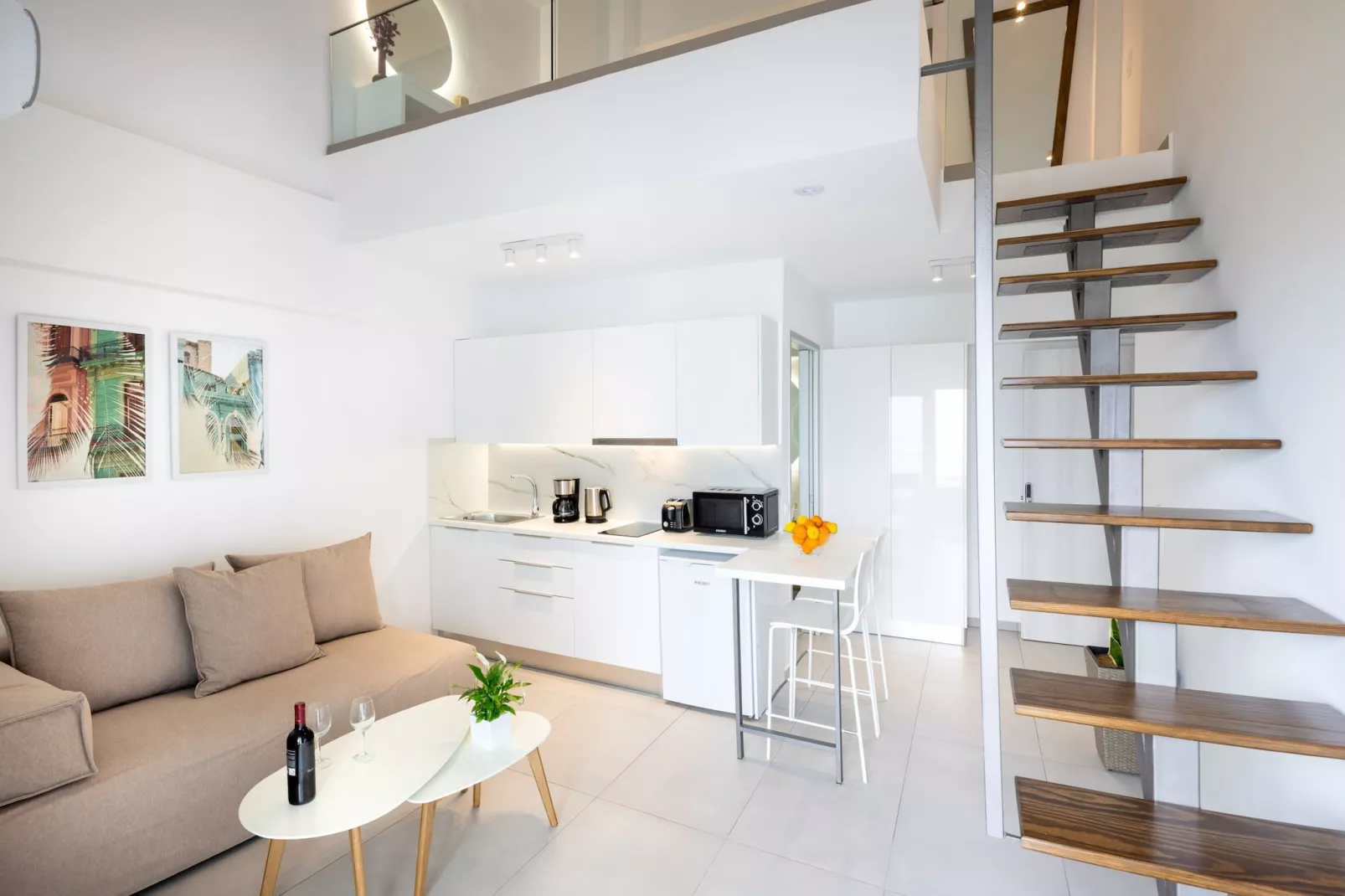 Creta Sun, 204 Mezzanine Sea View-Kitchen