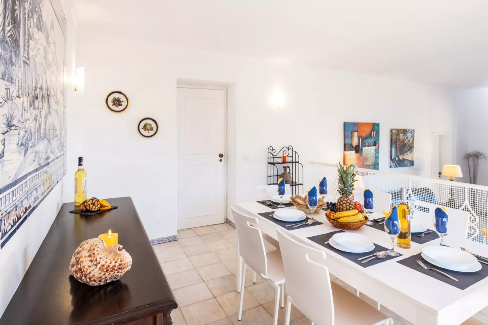 Villa Aruba-Dining room