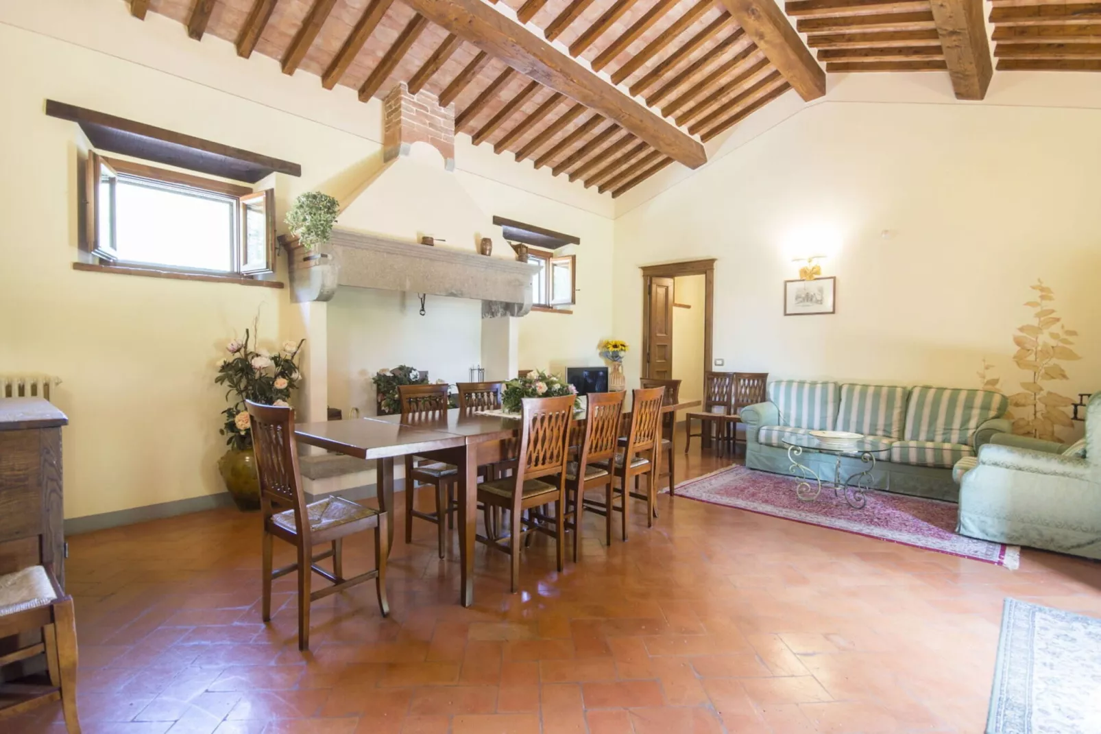 Villa il Sasso-Living room
