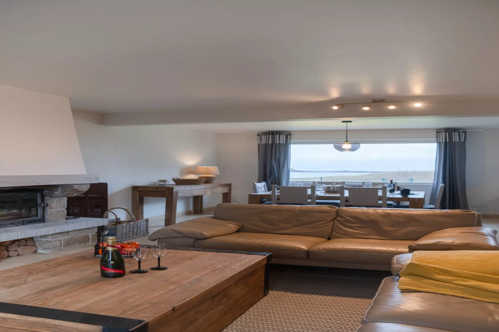TY DUNES - Portsall-Living room