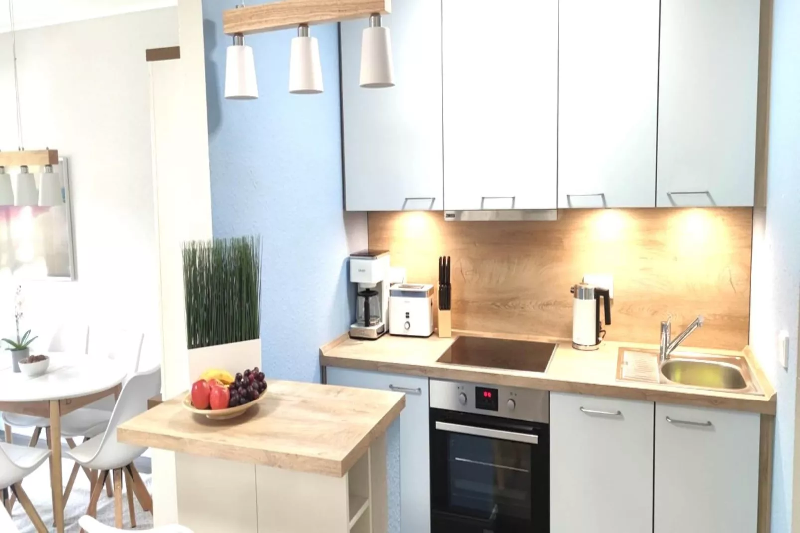Ferienwohnung Strandlooper auf Fehmarn-Kitchen