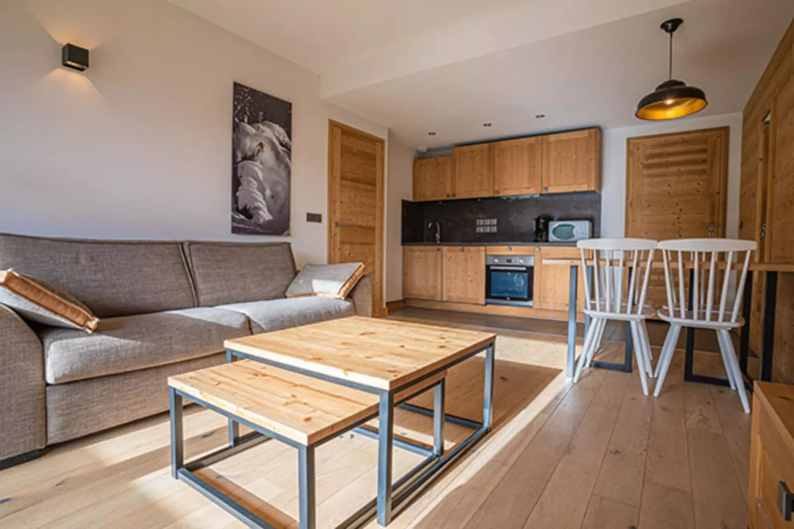 COMBLOUX Les Fermes du Mont Blanc - A24S-Living room
