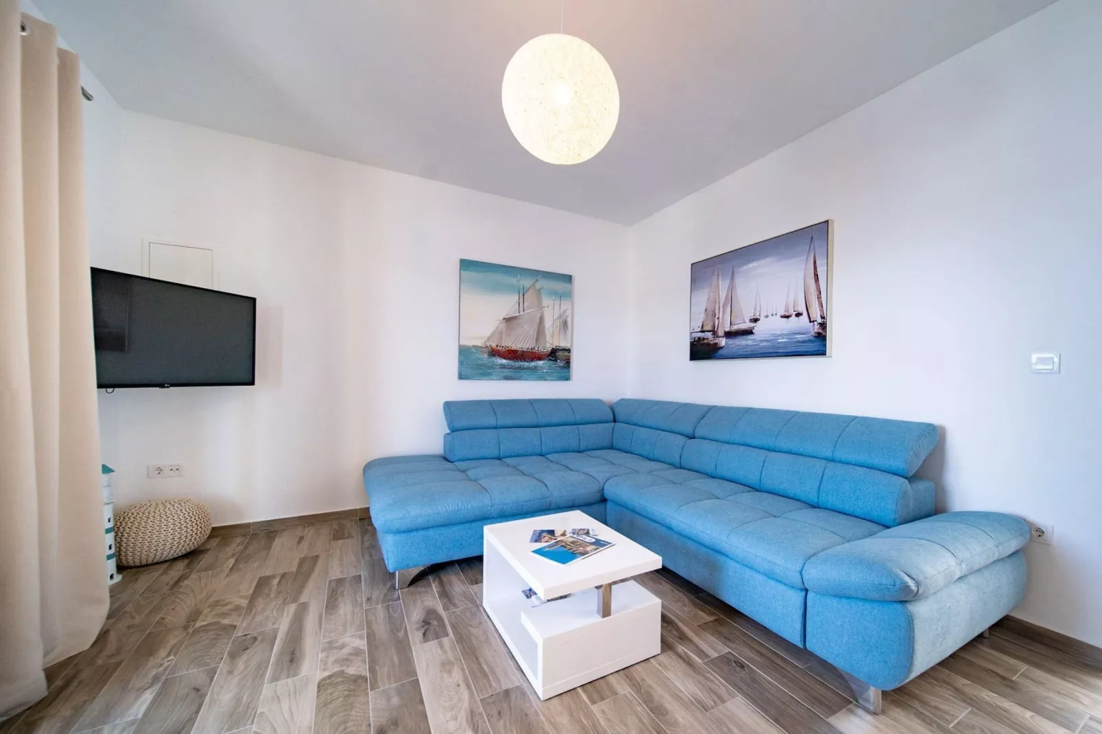Villa Guliva - Apartment Blue Sea with Sea View-Salon