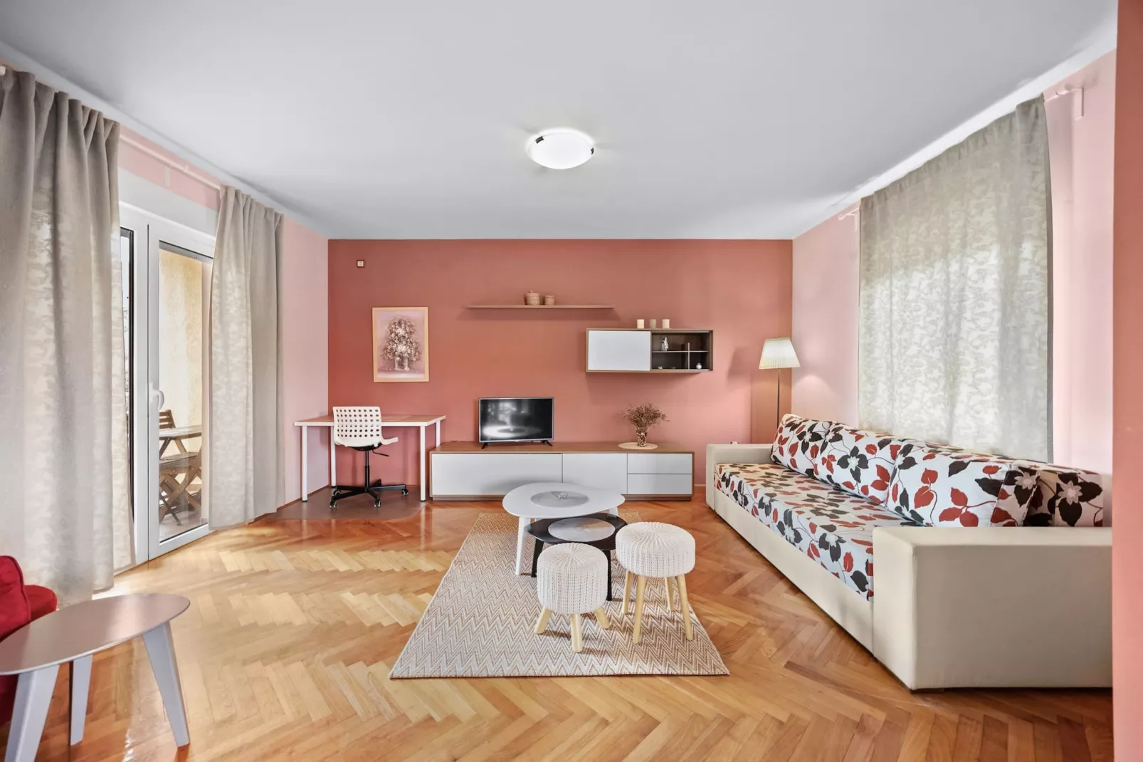Apartments Neda - Apartment Lavanda-Living room