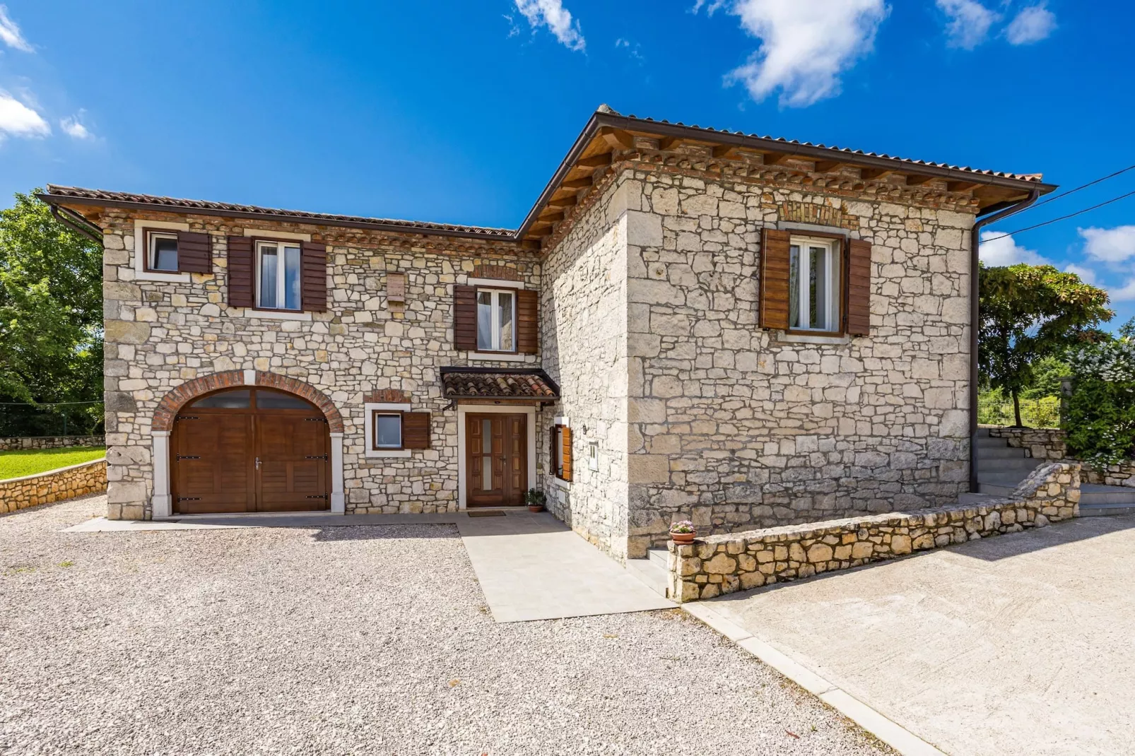 Villa Katarina - Old Stone House with Private Pool-Exterior summer