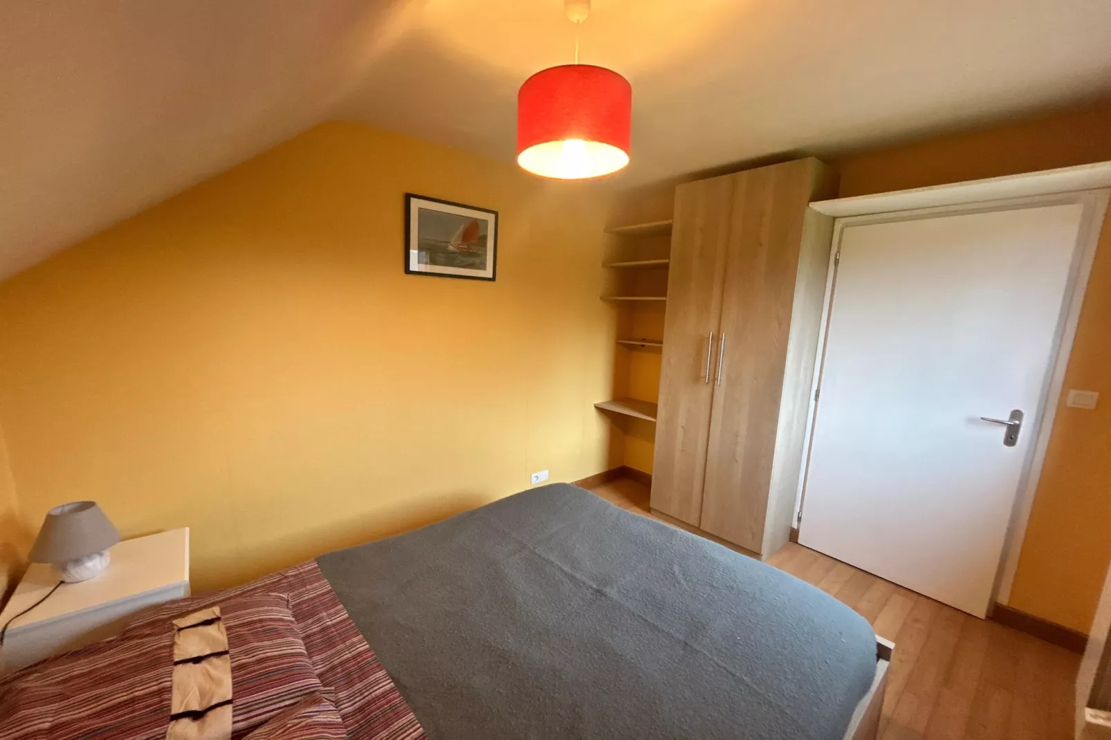 Maison de vacances avec jardin Surzur-Chambre