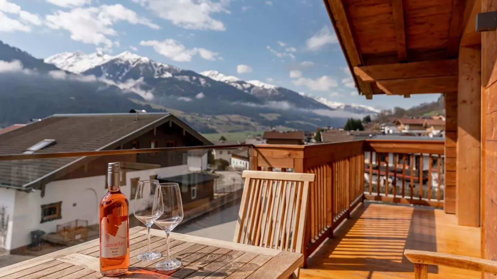 Green Garden Lodge A1-Balcon-terrasse